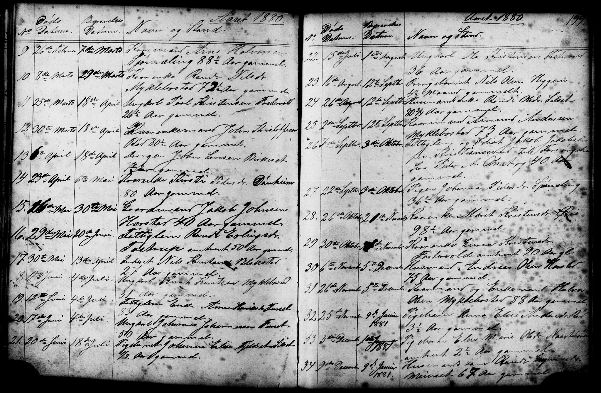 Ministerialprotokoller, klokkerbøker og fødselsregistre - Møre og Romsdal, AV/SAT-A-1454/584/L0969: Parish register (copy) no. 584C02, 1877-1911, p. 199