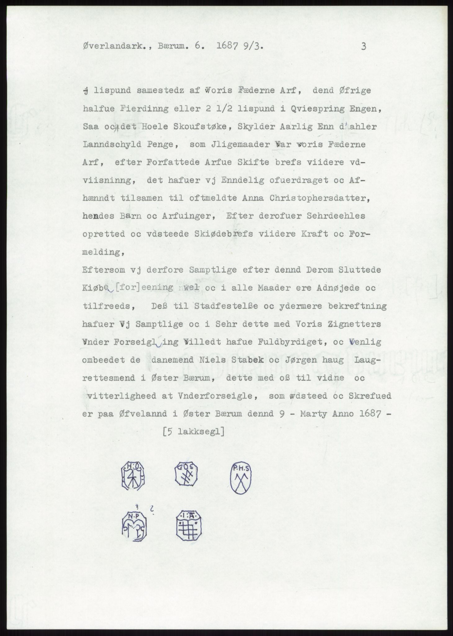 Samlinger til kildeutgivelse, Diplomavskriftsamlingen, RA/EA-4053/H/Ha, p. 1251