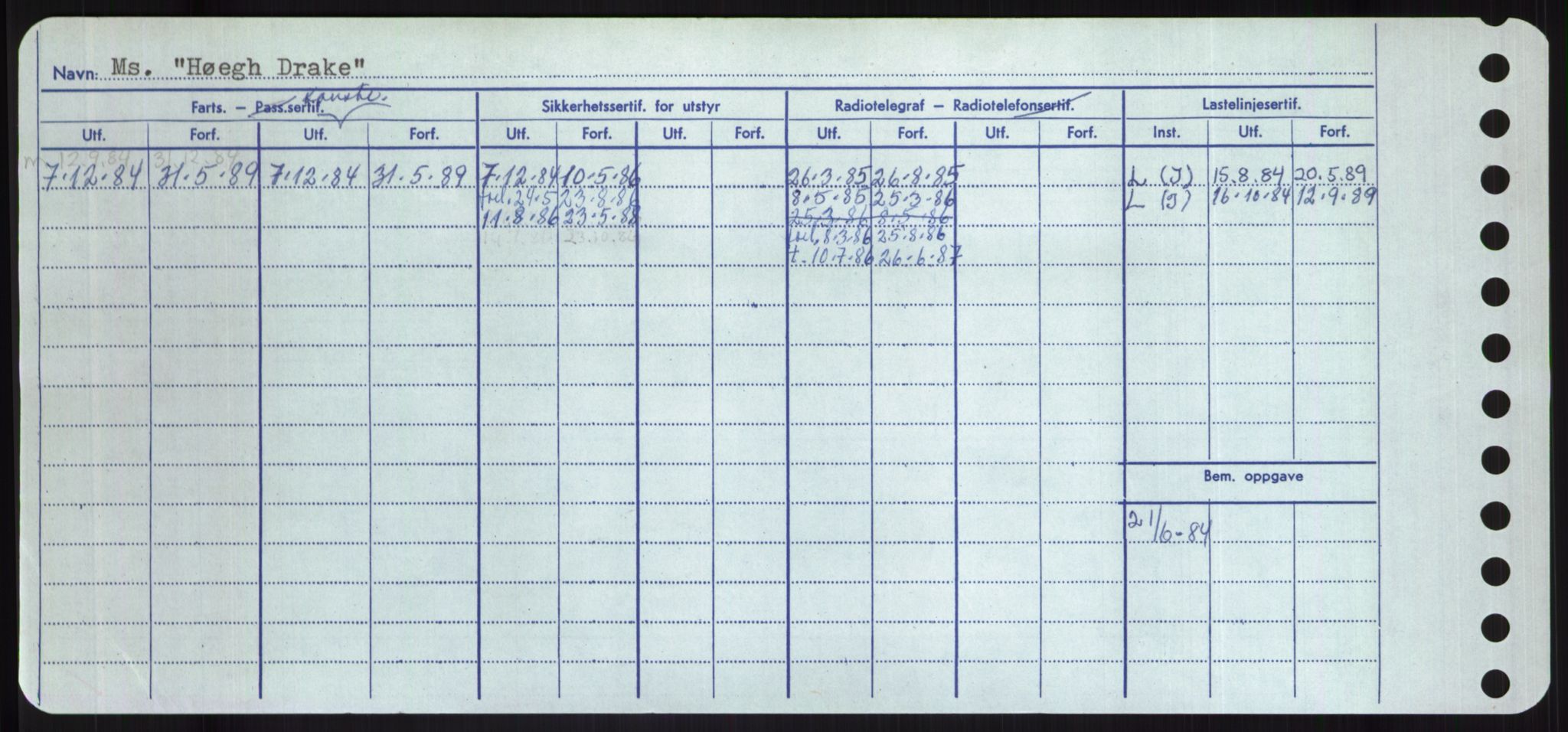 Sjøfartsdirektoratet med forløpere, Skipsmålingen, AV/RA-S-1627/H/Hd/L0017: Fartøy, Holi-Hå, p. 304