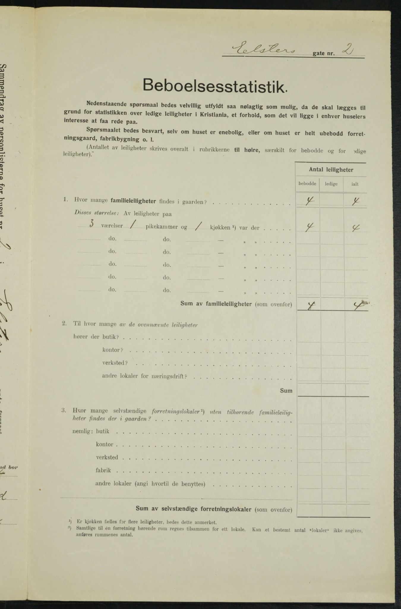 OBA, Municipal Census 1914 for Kristiania, 1914, p. 21036