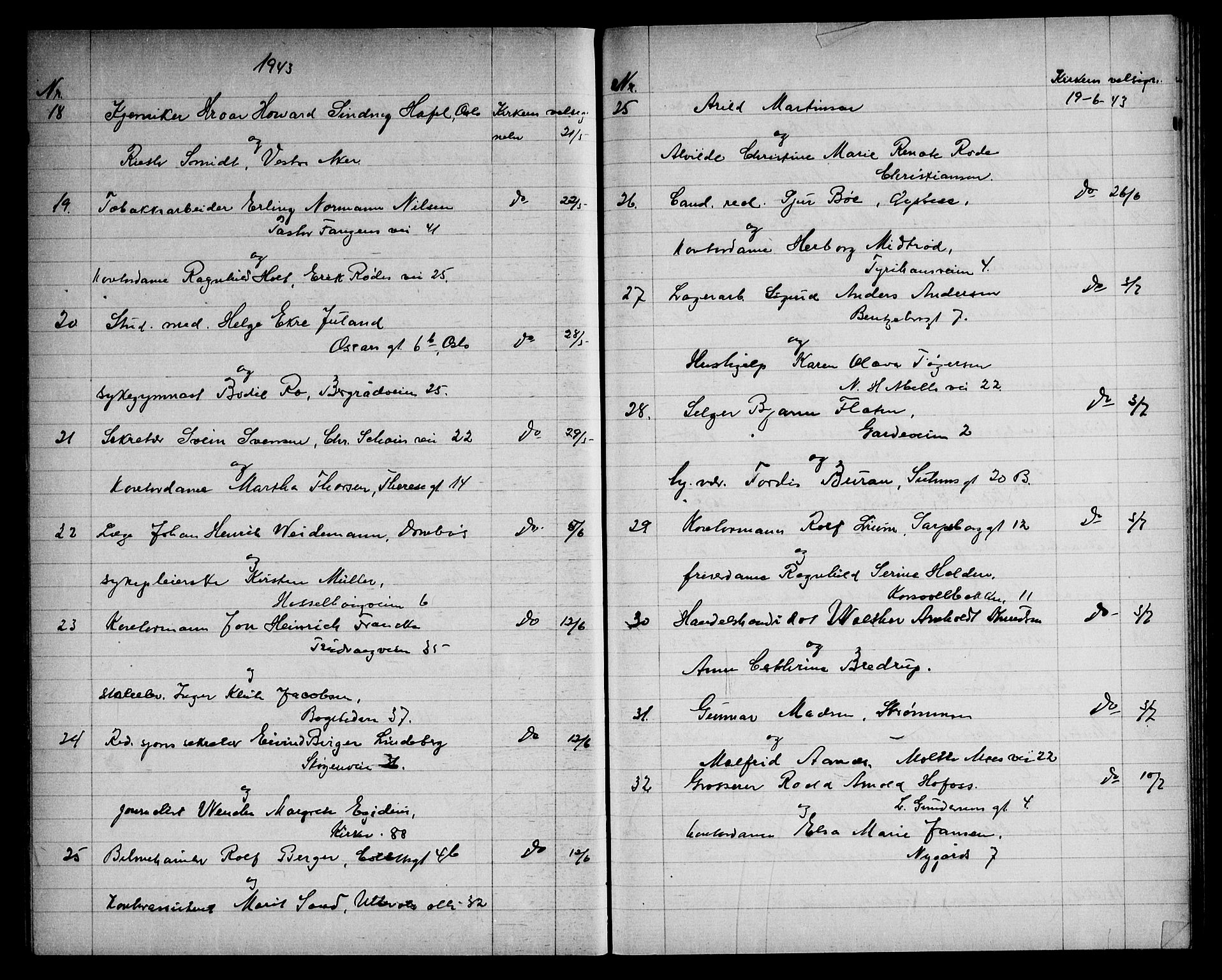 Vestre Aker prestekontor Kirkebøker, AV/SAO-A-10025/G/Ga/L0009: Parish register (copy) no. I 9, 1924-1950