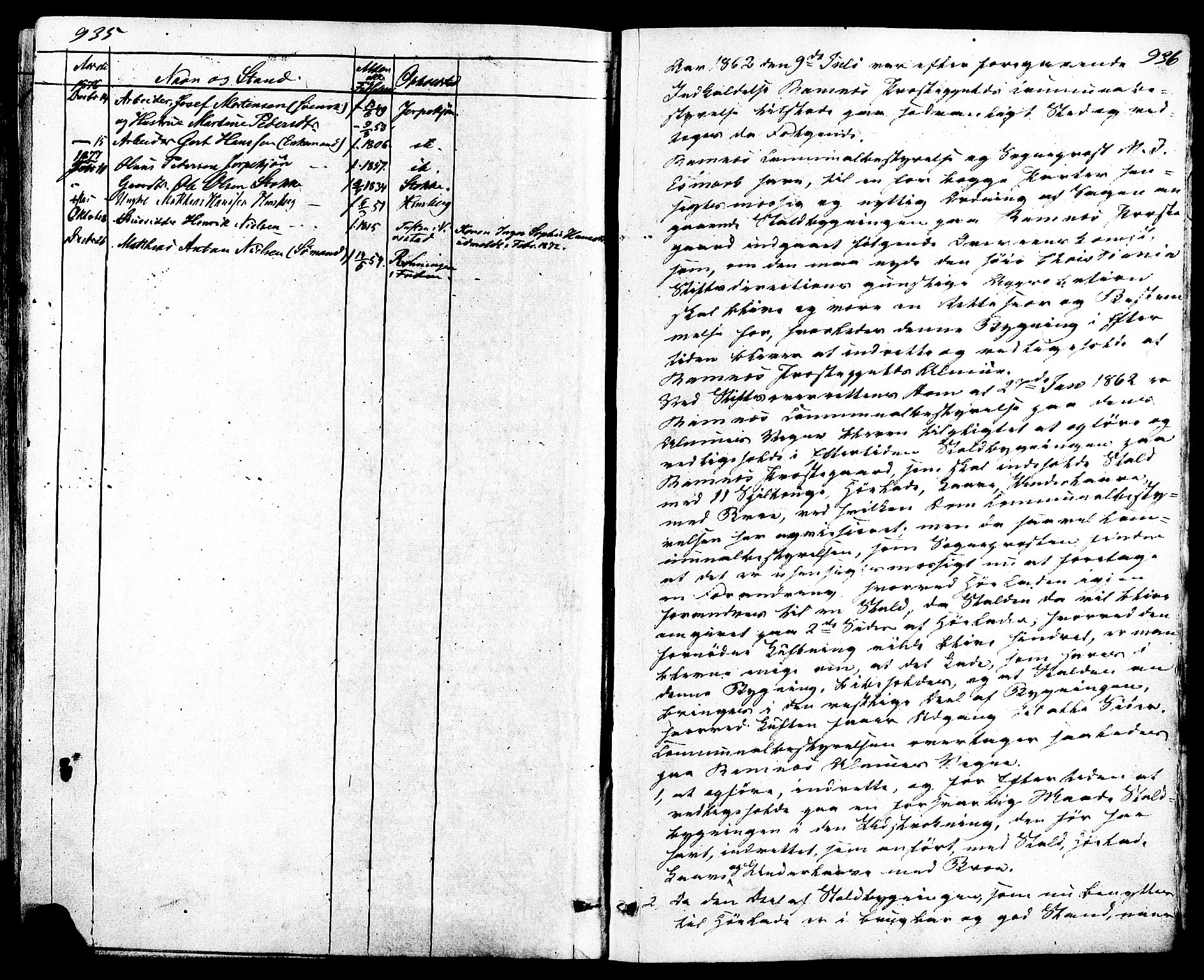 Ramnes kirkebøker, AV/SAKO-A-314/F/Fa/L0006: Parish register (official) no. I 6, 1862-1877, p. 935-936