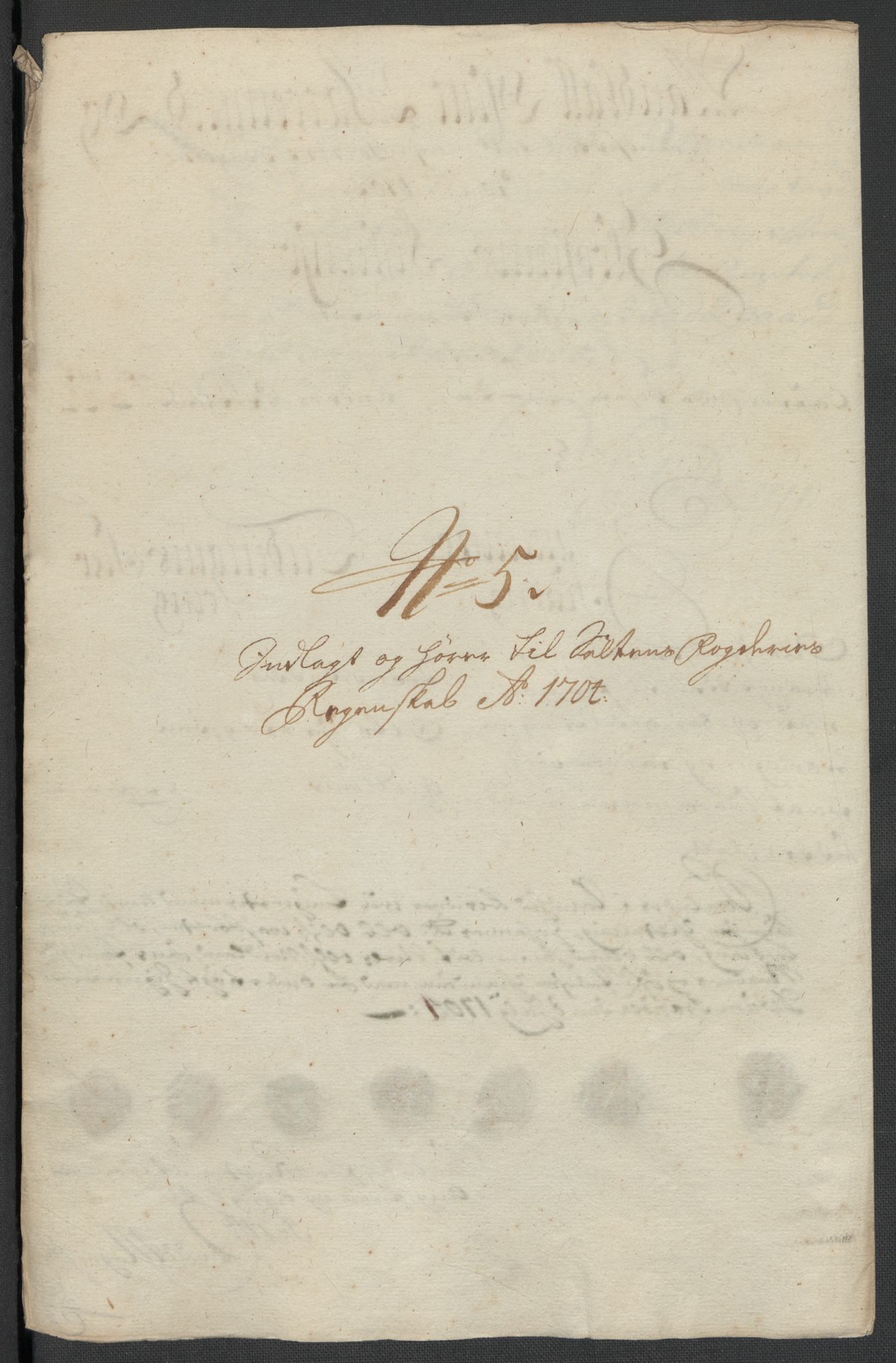 Rentekammeret inntil 1814, Reviderte regnskaper, Fogderegnskap, RA/EA-4092/R66/L4580: Fogderegnskap Salten, 1701-1706, p. 294