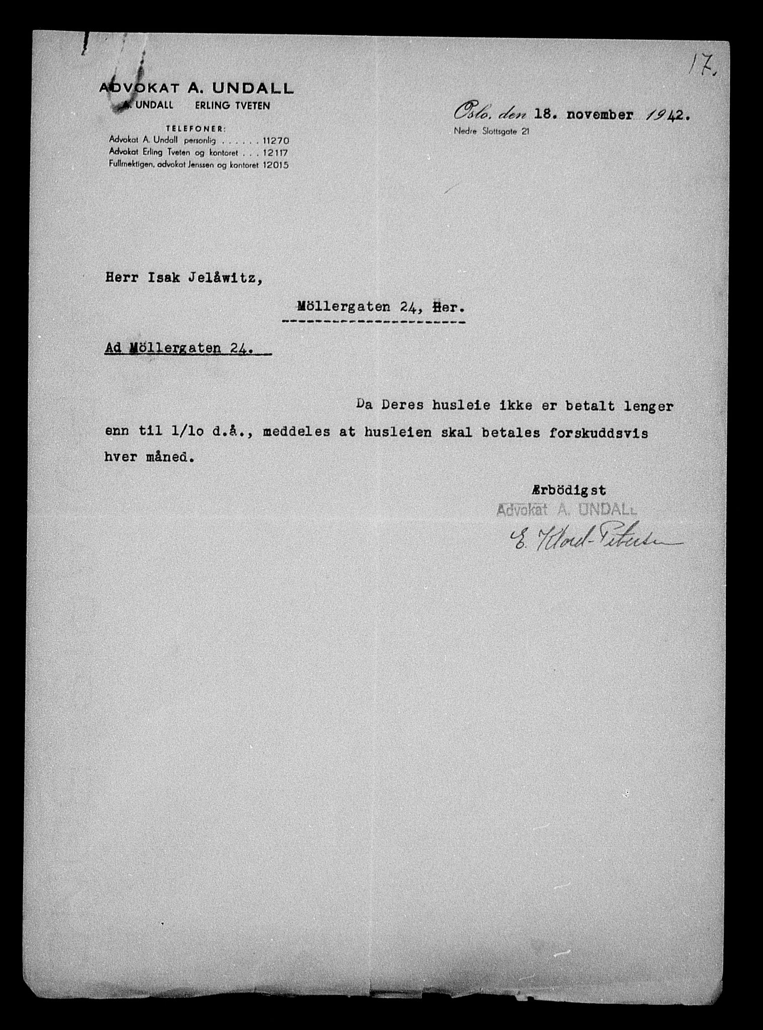 Justisdepartementet, Tilbakeføringskontoret for inndratte formuer, AV/RA-S-1564/H/Hc/Hcc/L0948: --, 1945-1947, p. 187