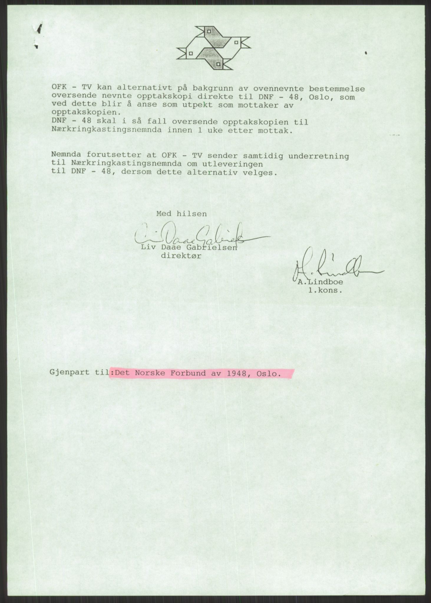 Det Norske Forbundet av 1948/Landsforeningen for Lesbisk og Homofil Frigjøring, AV/RA-PA-1216/D/Dd/L0001: Diskriminering, 1973-1991, p. 1209