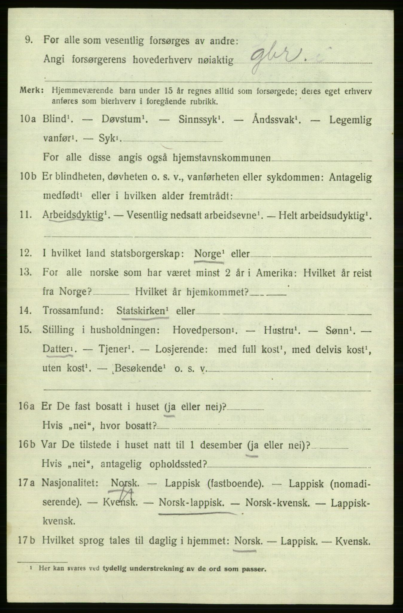 SATØ, 1920 census for Sørøysund rural district, 1920, p. 1767