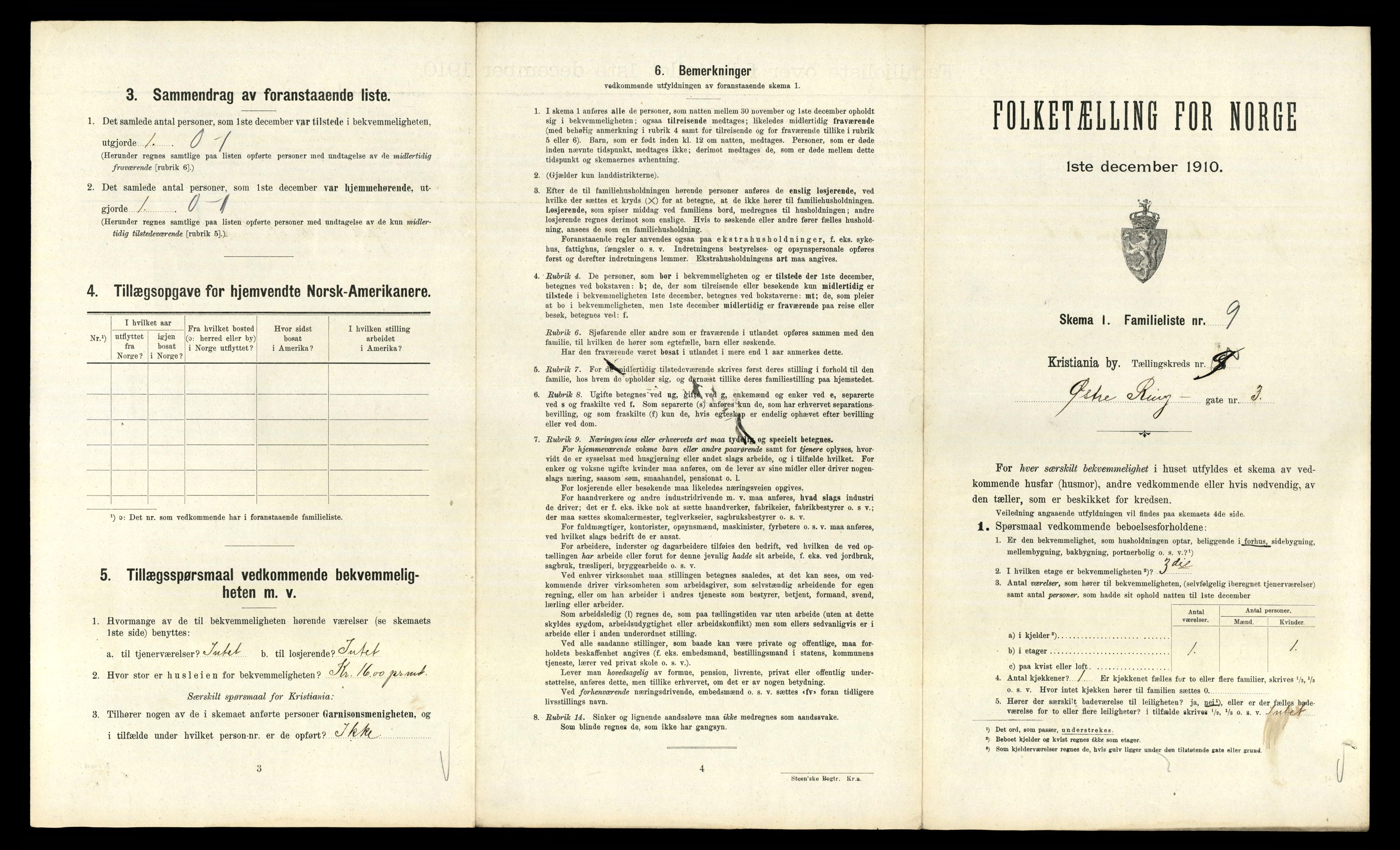 RA, 1910 census for Kristiania, 1910, p. 124897