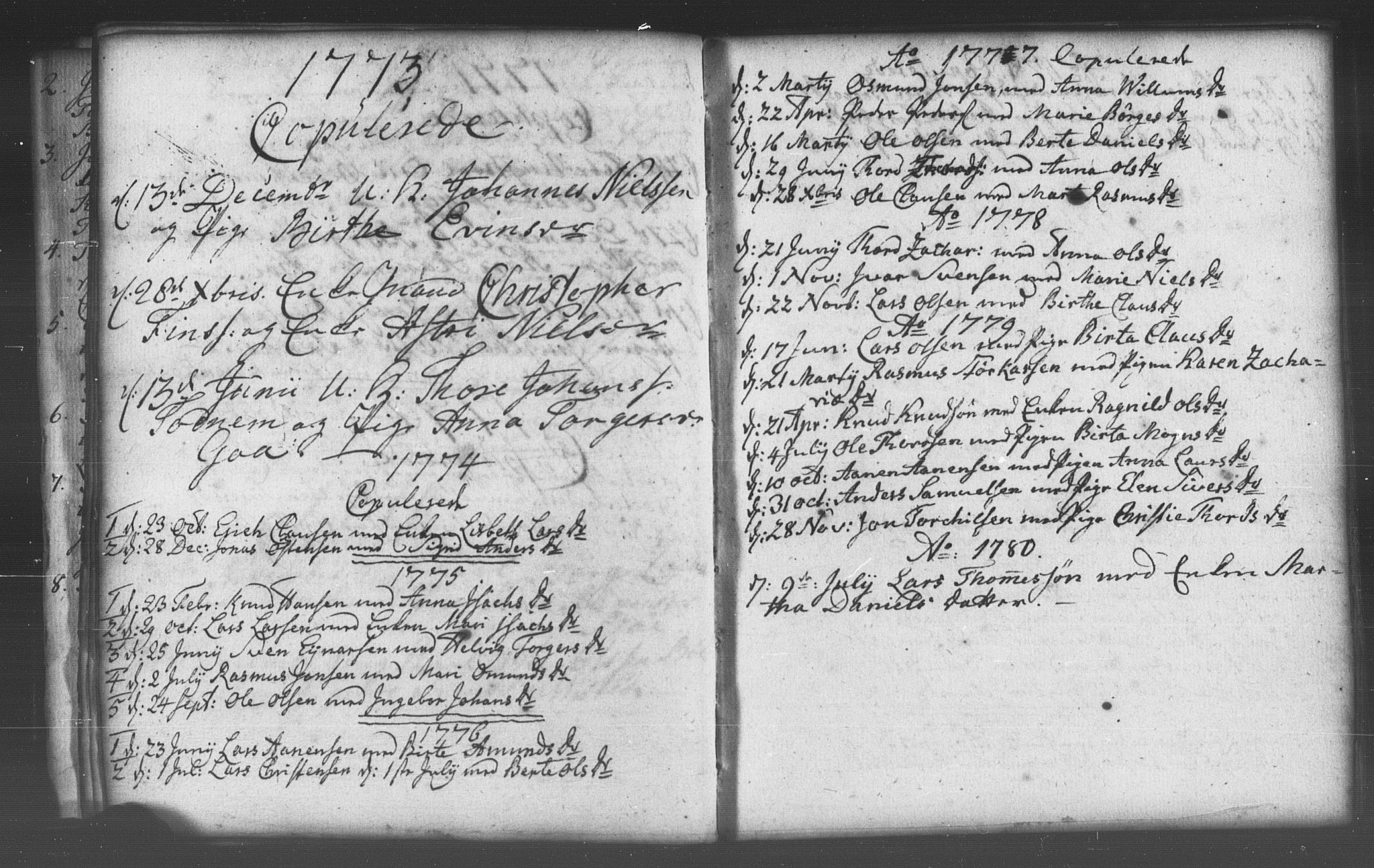 Domkirken sokneprestkontor, AV/SAST-A-101812/001/30/30BB/L0005: Parish register (copy) no. B 5 /2, 1760-1781