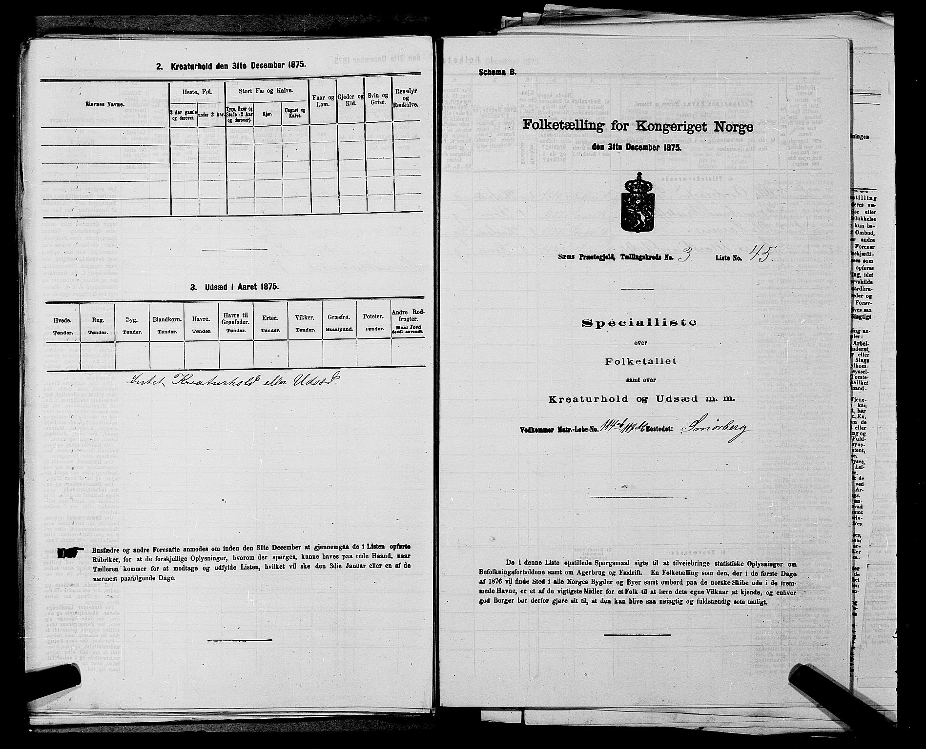 SAKO, 1875 census for 0721P Sem, 1875, p. 457