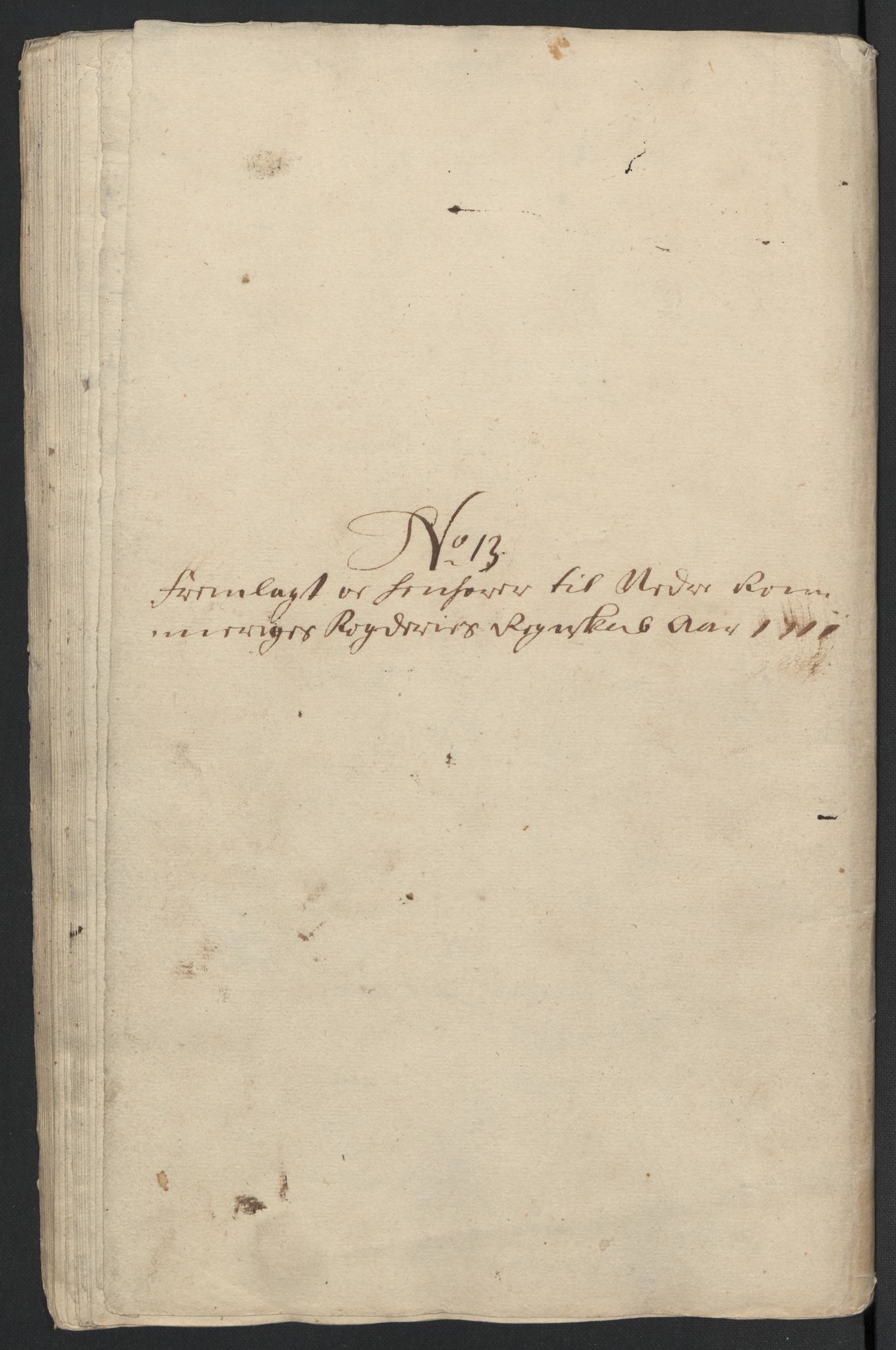 Rentekammeret inntil 1814, Reviderte regnskaper, Fogderegnskap, AV/RA-EA-4092/R11/L0593: Fogderegnskap Nedre Romerike, 1711, p. 172