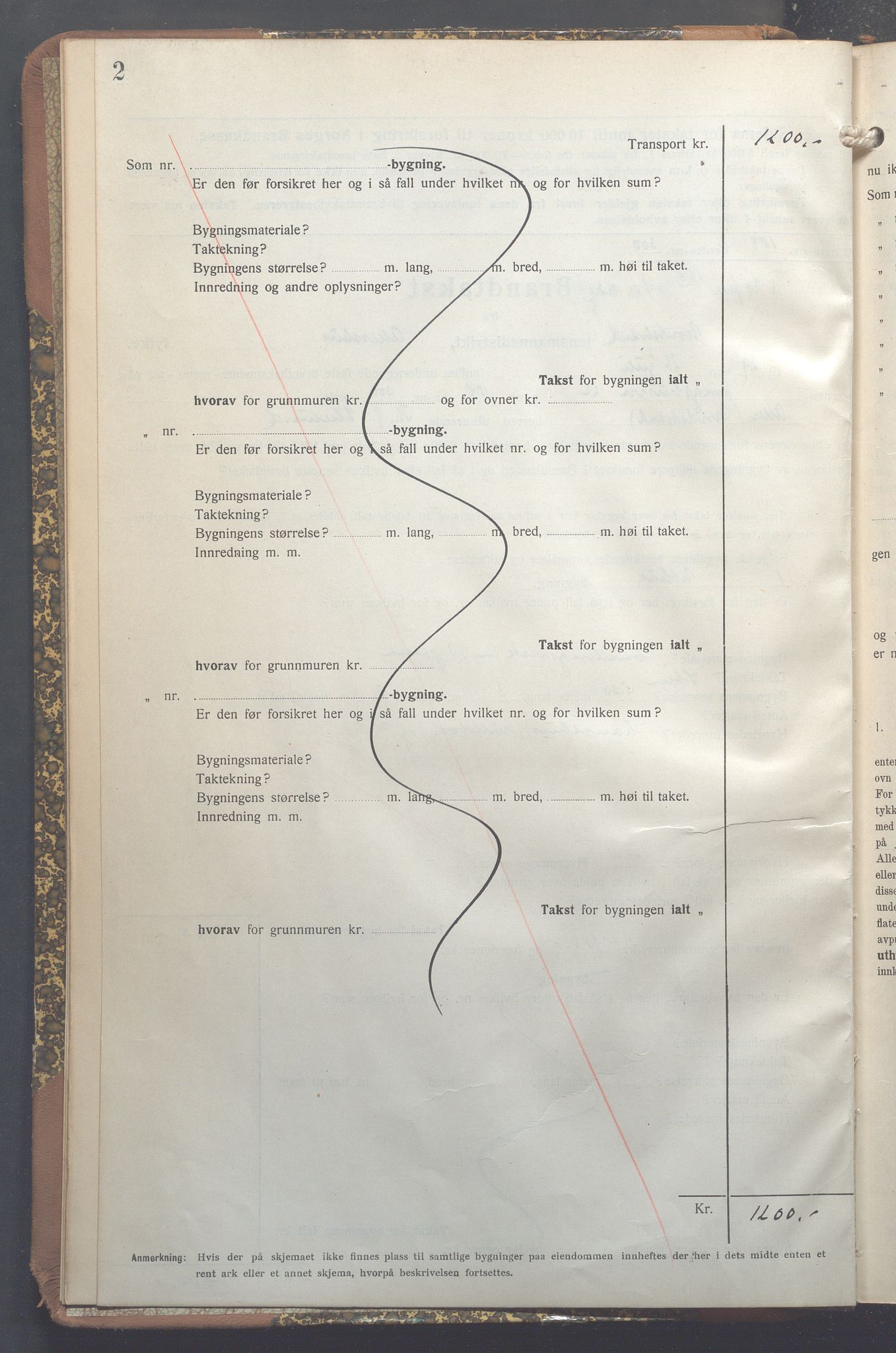 Lensmennene i Aker, OBA/A-10133/F/Fd/L0006: Branntakstprotokoll, 1929-1939, p. 2