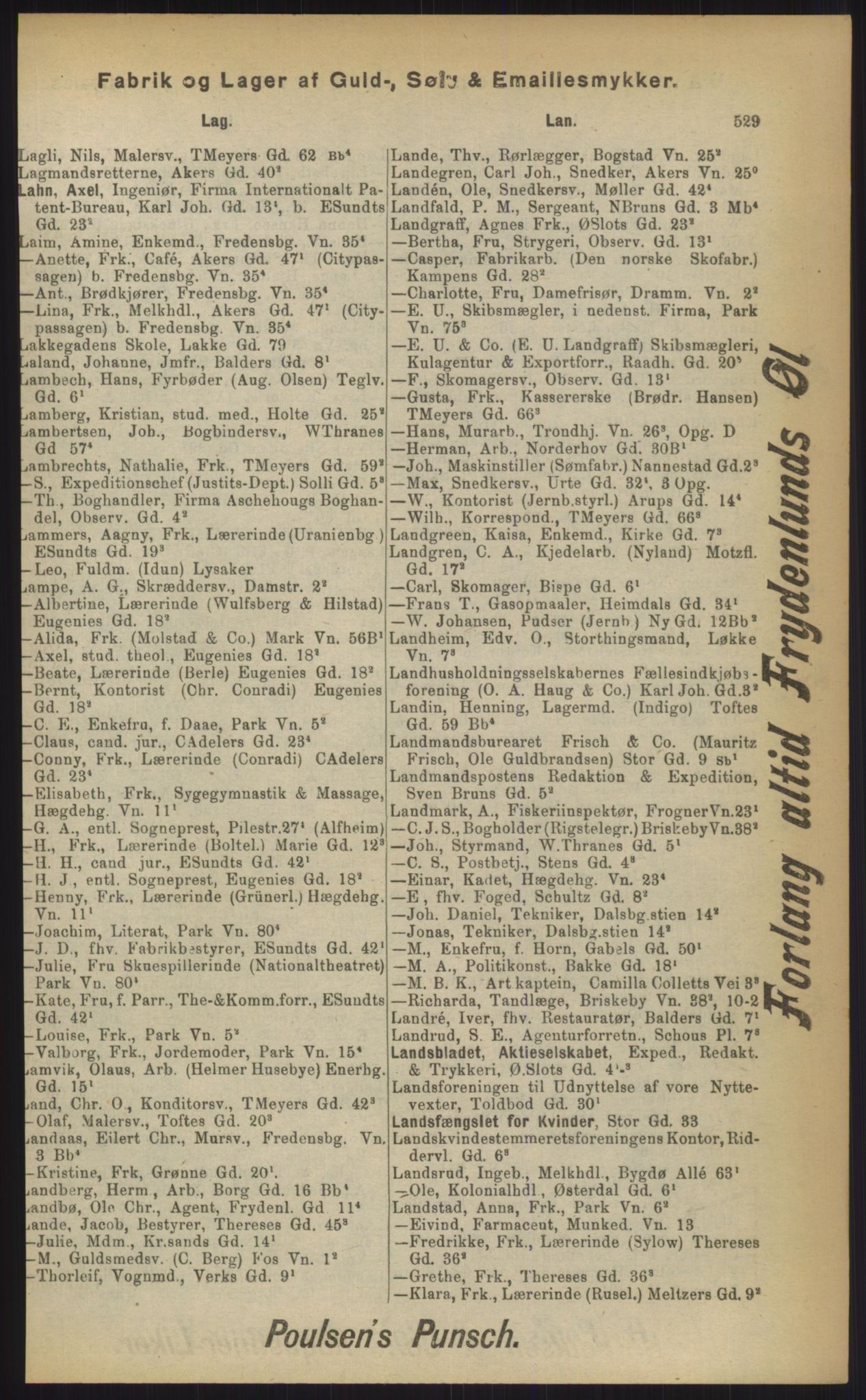 Kristiania/Oslo adressebok, PUBL/-, 1903, p. 529