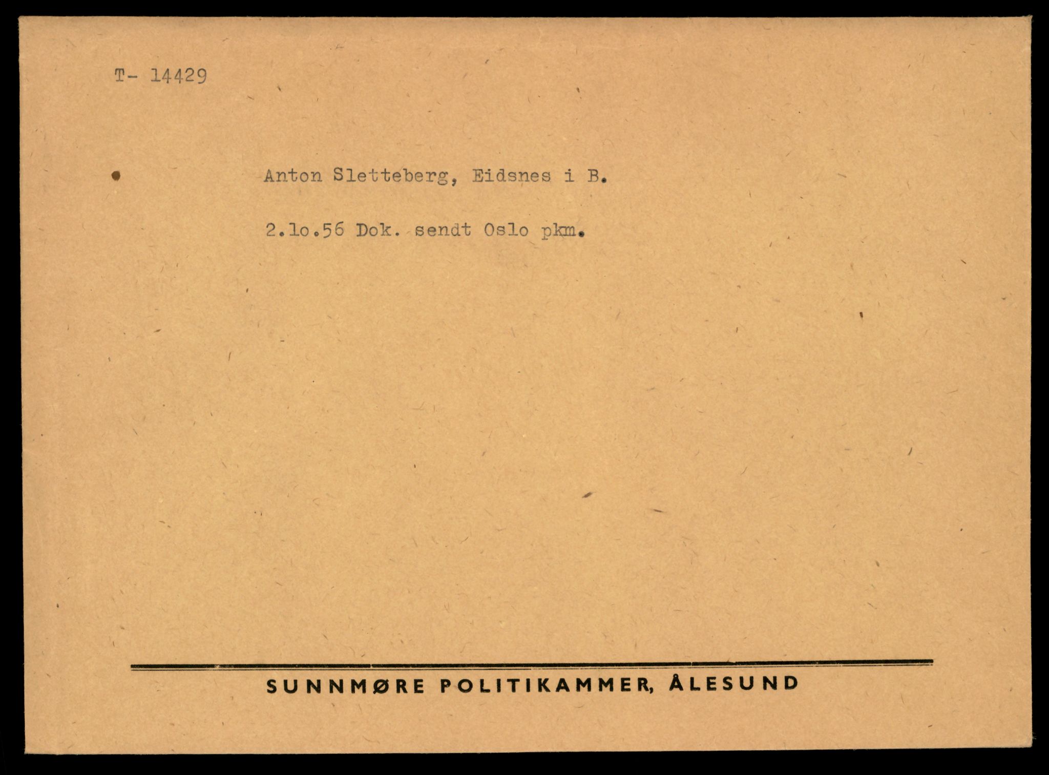 Møre og Romsdal vegkontor - Ålesund trafikkstasjon, AV/SAT-A-4099/F/Fe/L0045: Registreringskort for kjøretøy T 14320 - T 14444, 1927-1998, p. 2783