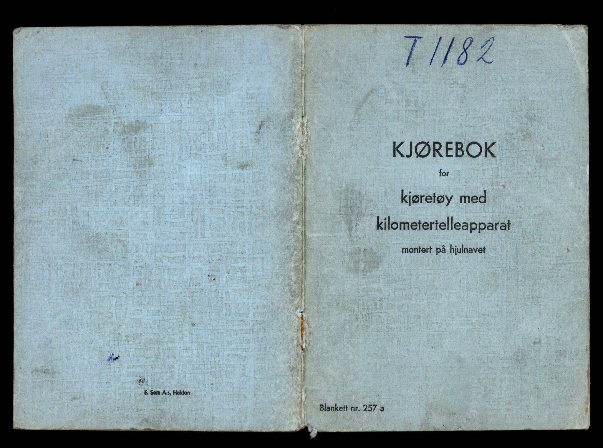 Møre og Romsdal vegkontor - Ålesund trafikkstasjon, AV/SAT-A-4099/F/Fe/L0011: Registreringskort for kjøretøy T 1170 - T 1289, 1927-1998, p. 299