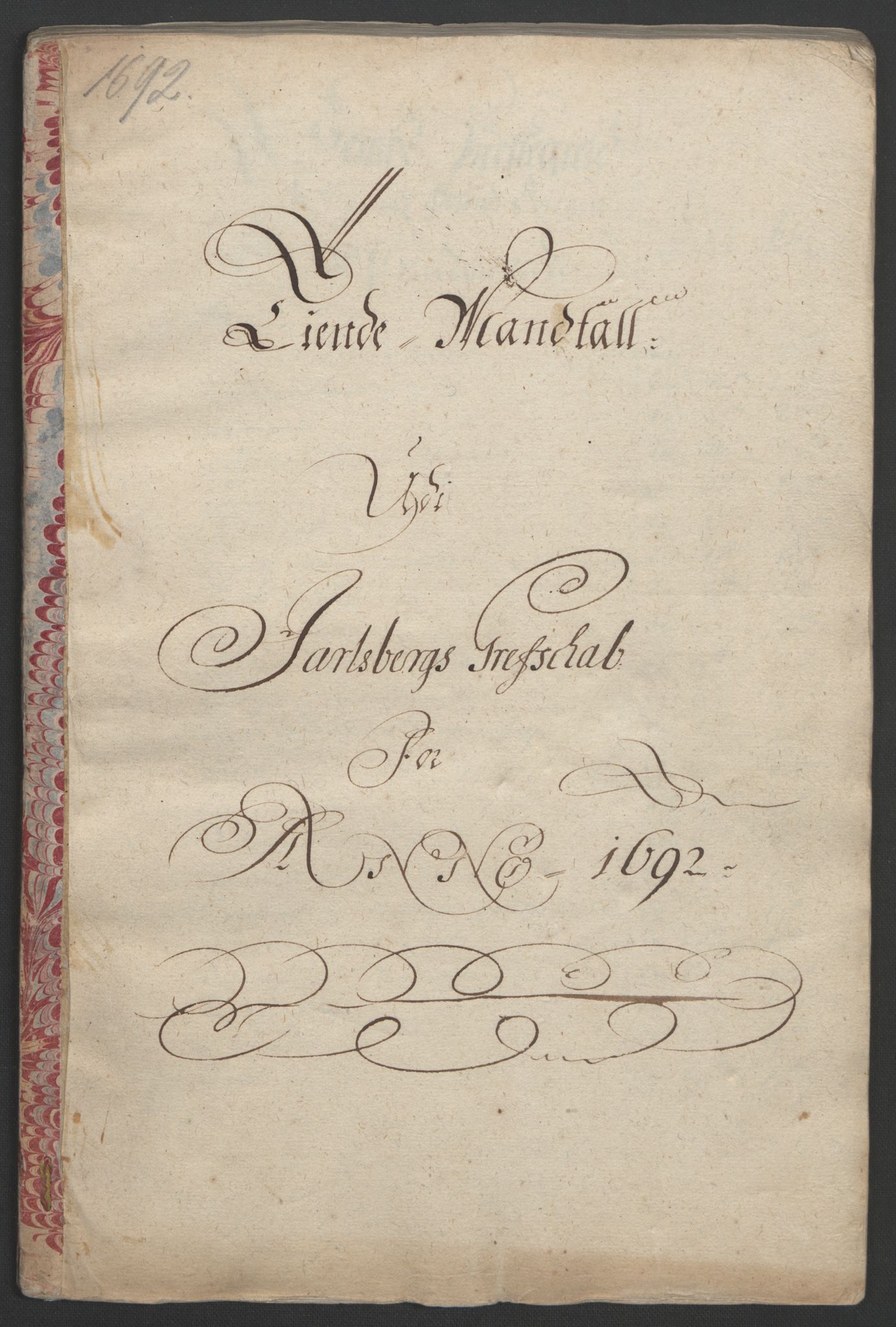 Rentekammeret inntil 1814, Reviderte regnskaper, Fogderegnskap, RA/EA-4092/R32/L1865: Fogderegnskap Jarlsberg grevskap, 1692, p. 364