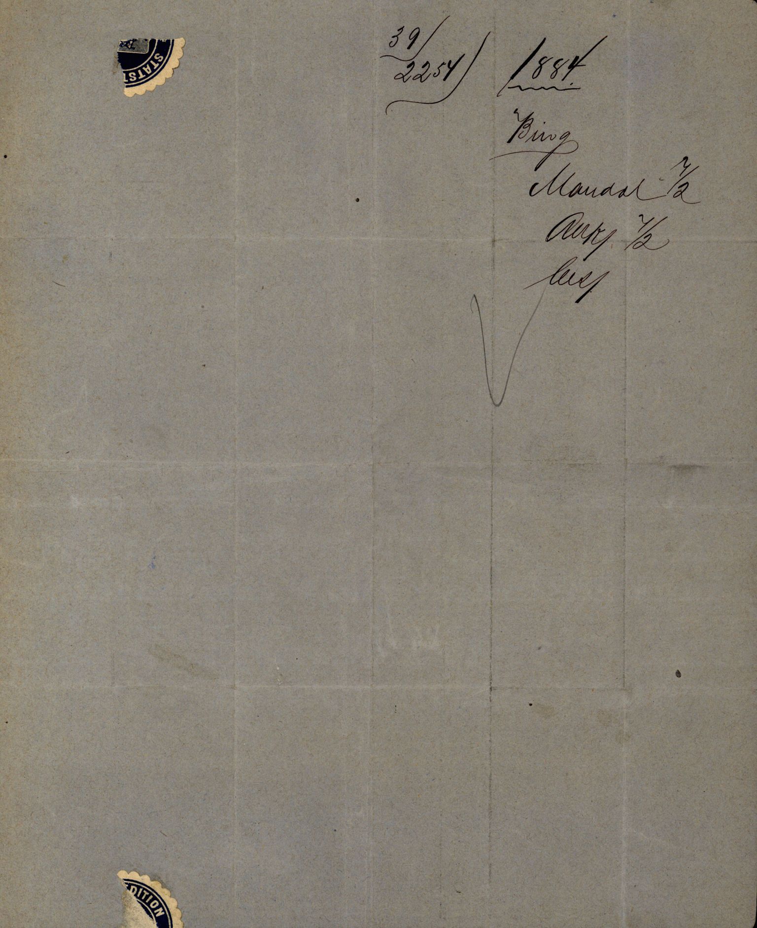 Pa 63 - Østlandske skibsassuranceforening, VEMU/A-1079/G/Ga/L0017/0011: Havaridokumenter / Andover, Amicitia, Bratsberg, Ganger Rolf, 1884, p. 123