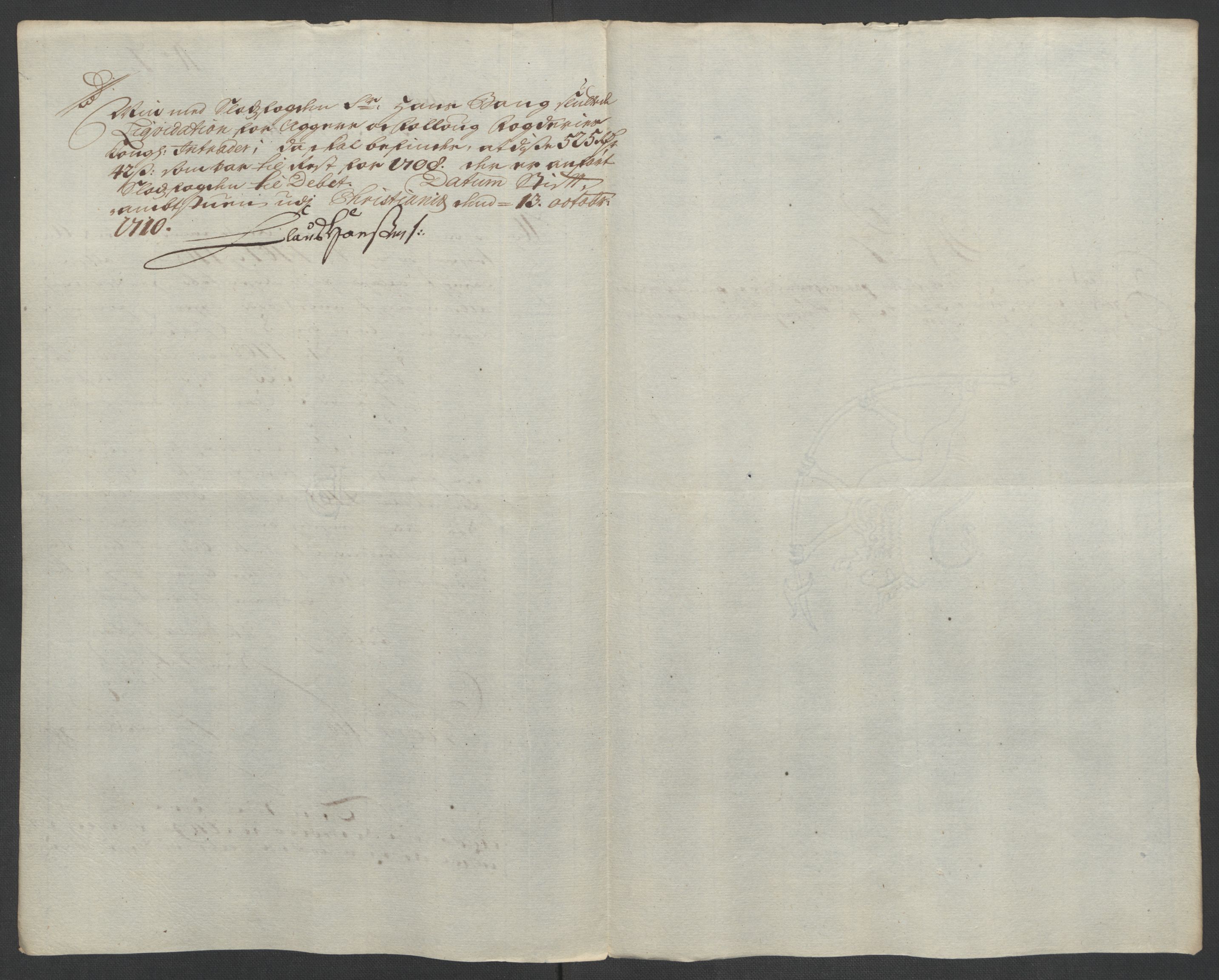 Rentekammeret inntil 1814, Reviderte regnskaper, Fogderegnskap, AV/RA-EA-4092/R10/L0447: Fogderegnskap Aker og Follo, 1707-1709, p. 402