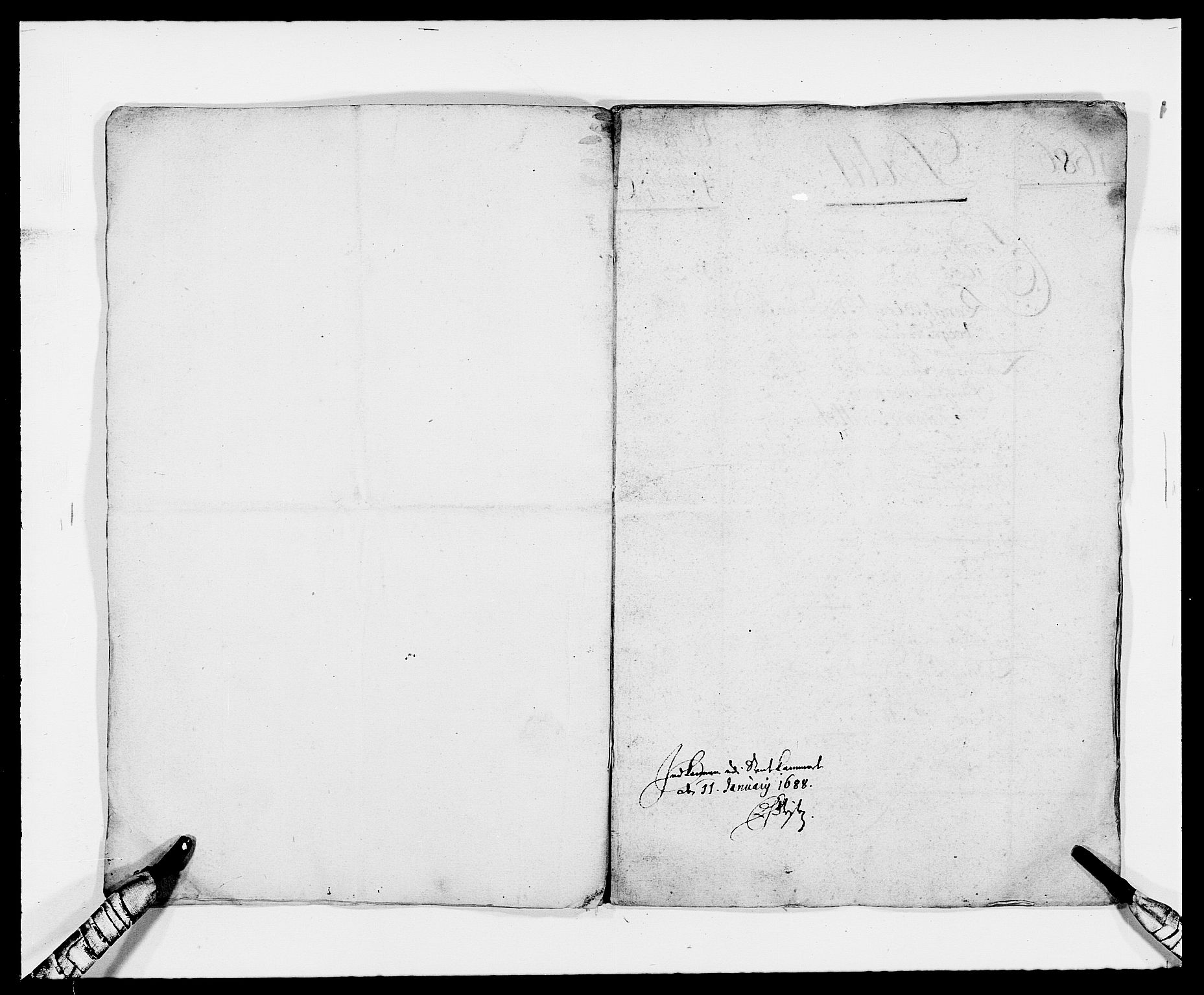 Rentekammeret inntil 1814, Reviderte regnskaper, Fogderegnskap, AV/RA-EA-4092/R34/L2048: Fogderegnskap Bamble, 1685-1687, p. 6