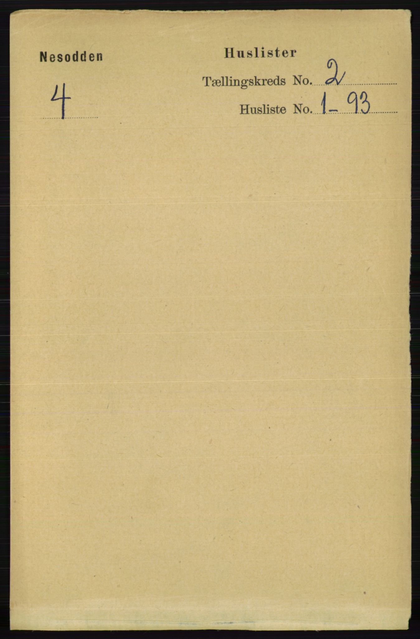 RA, 1891 census for 0216 Nesodden, 1891, p. 385