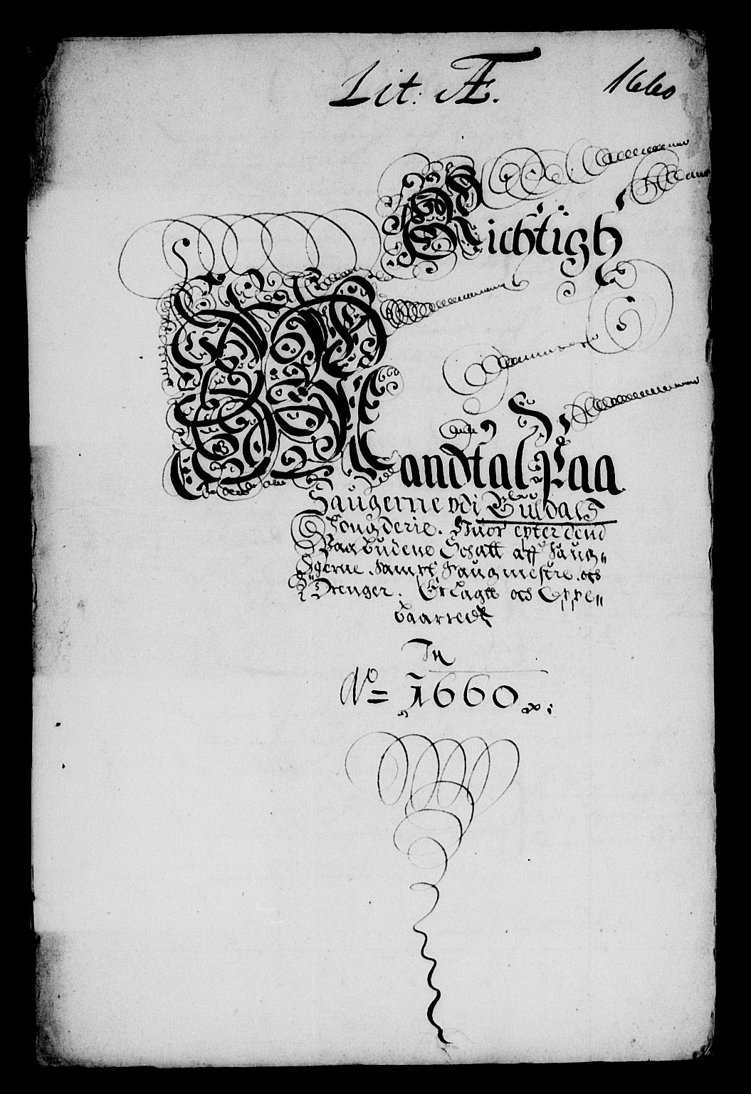 Rentekammeret inntil 1814, Reviderte regnskaper, Lensregnskaper, AV/RA-EA-5023/R/Rb/Rbw/L0144: Trondheim len, 1660-1661