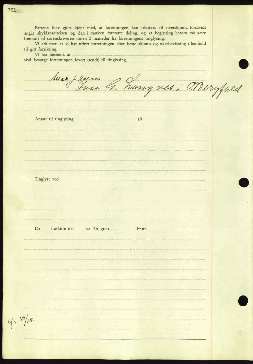 Nordmøre sorenskriveri, AV/SAT-A-4132/1/2/2Ca: Mortgage book no. A80, 1936-1937, Diary no: : 160/1937