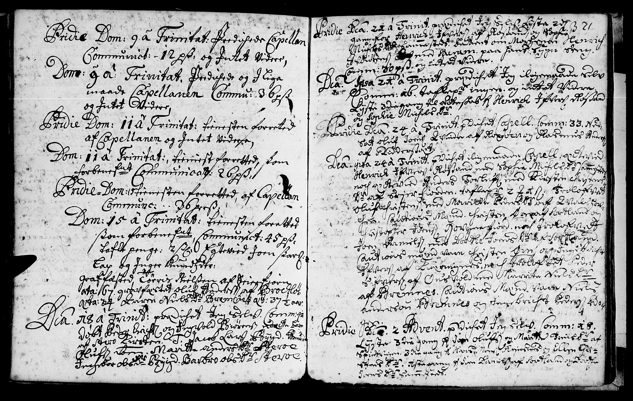 Ministerialprotokoller, klokkerbøker og fødselsregistre - Nordland, AV/SAT-A-1459/888/L1231: Parish register (official) no. 888A01 /2, 1704-1729, p. 321