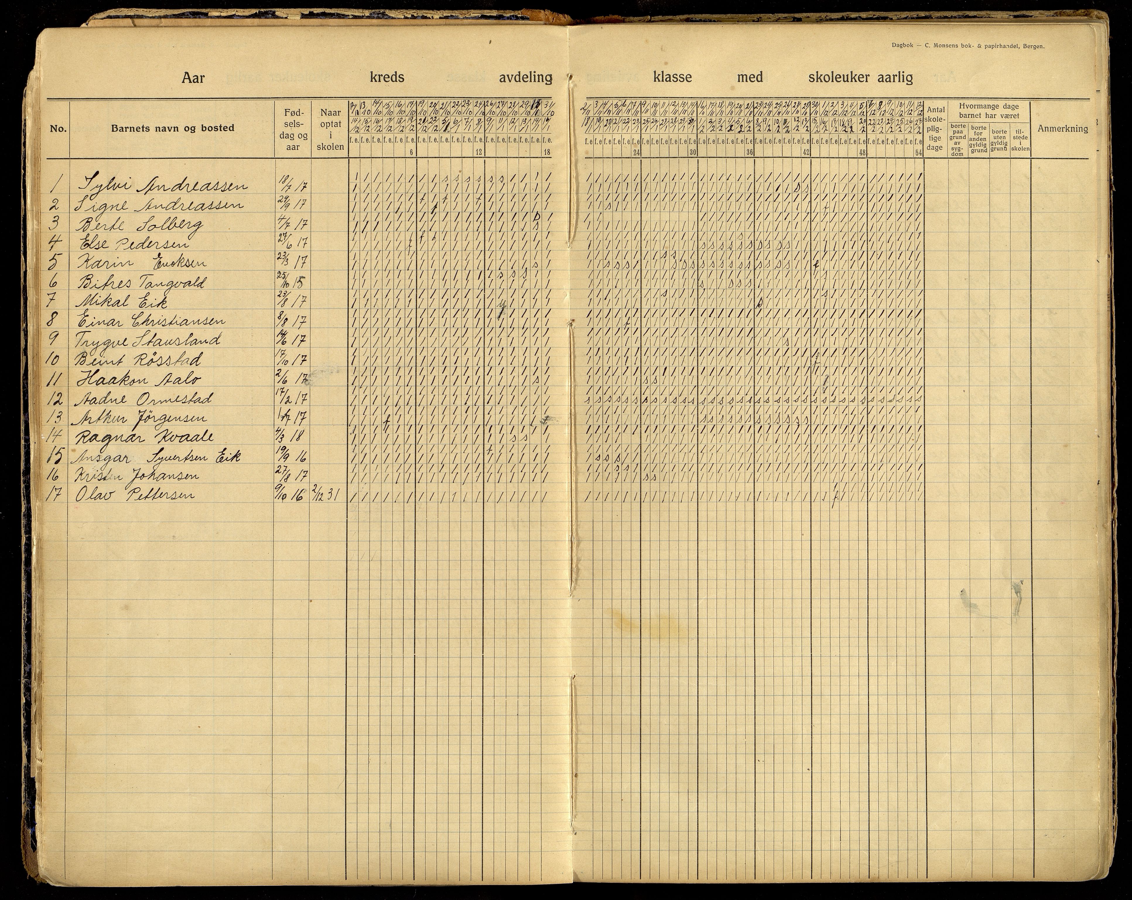 Søgne kommune - Fortsettelsesskolen i Søgne og Greipstad, IKAV/1018SØ551/I/L0002: Dagbok (d), 1920-1960, p. 6b-7a