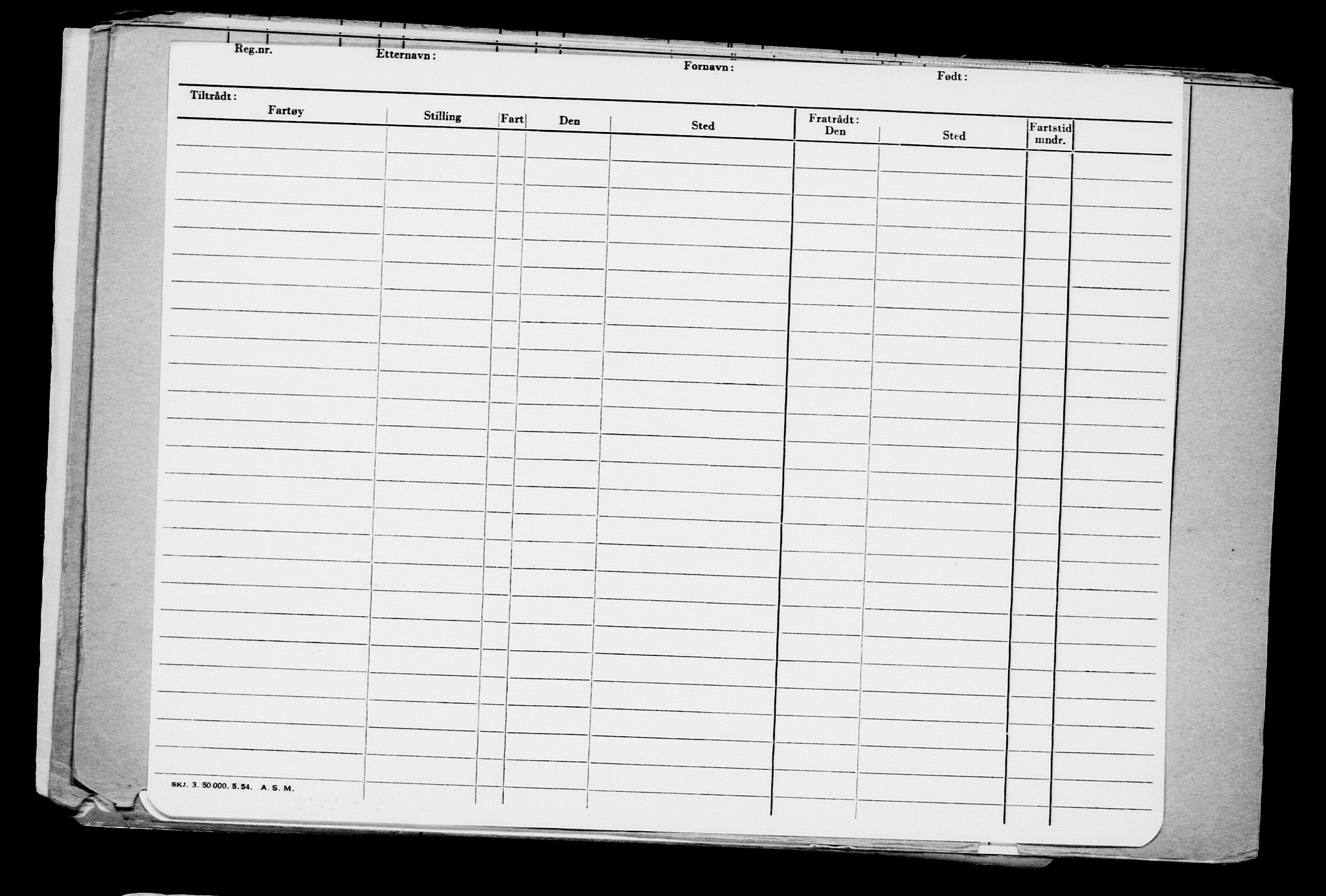 Direktoratet for sjømenn, AV/RA-S-3545/G/Gb/L0185: Hovedkort, 1920, p. 45