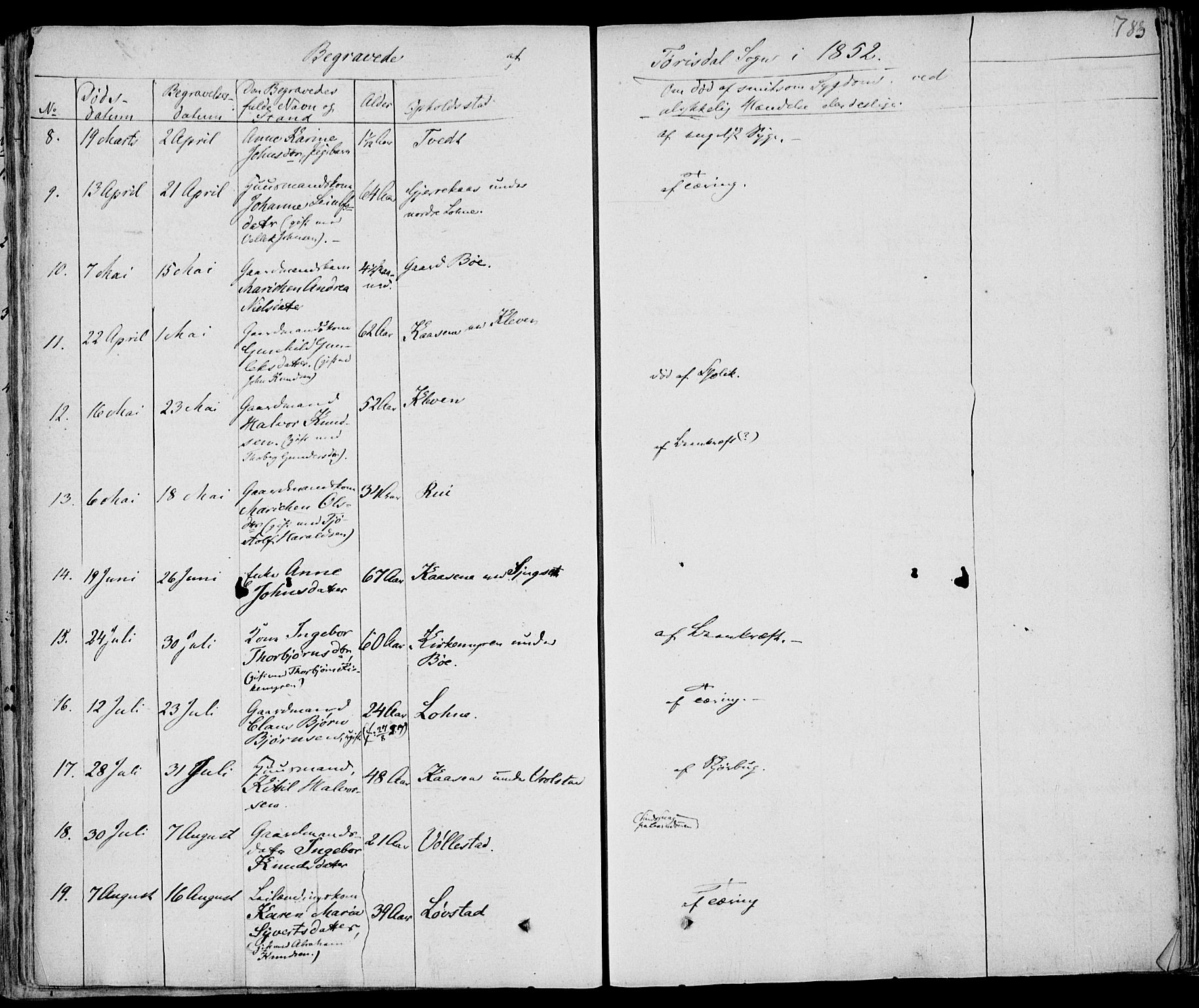Drangedal kirkebøker, SAKO/A-258/F/Fa/L0007b: Parish register (official) no. 7b, 1837-1856, p. 783