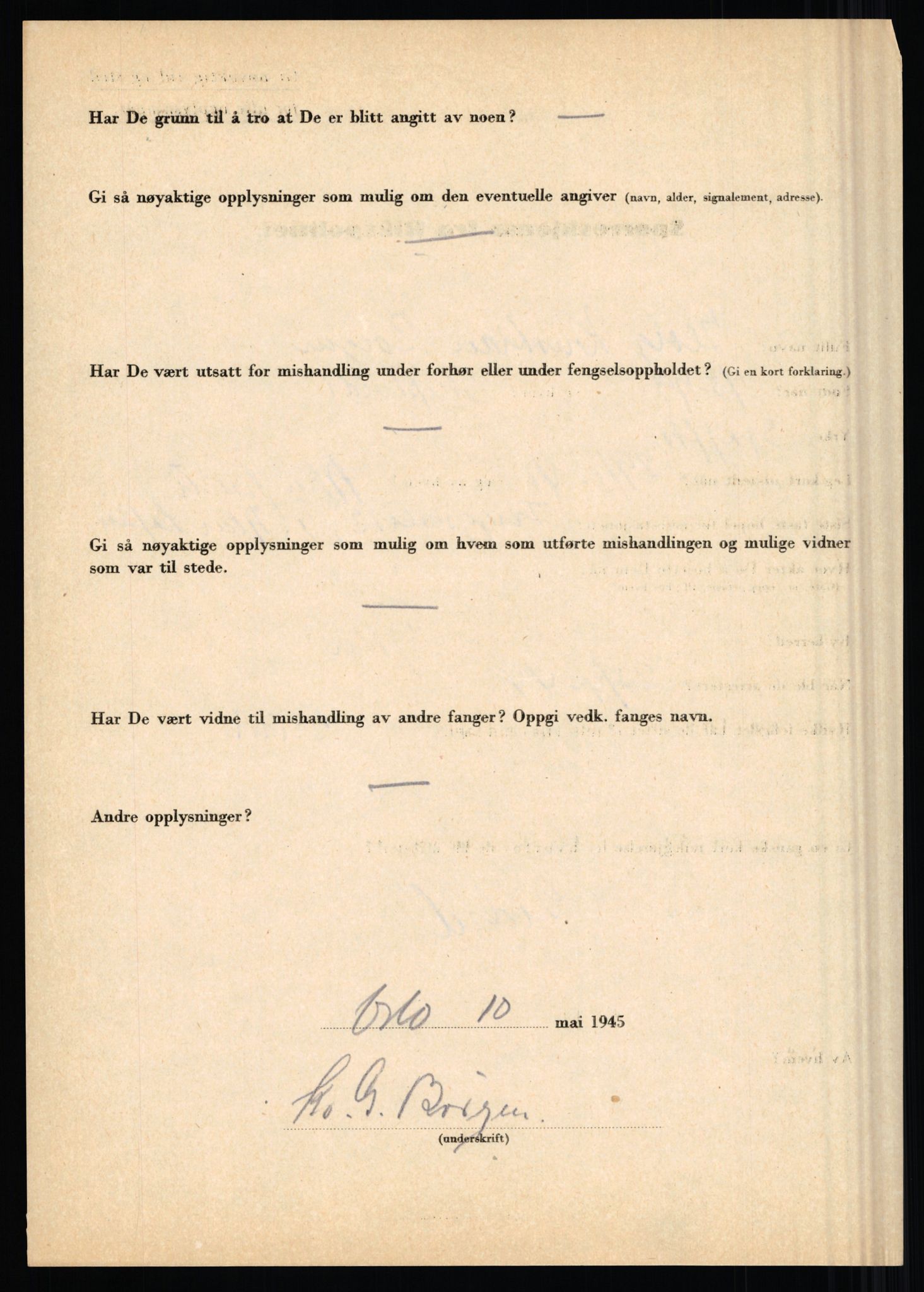 Rikspolitisjefen, AV/RA-S-1560/L/L0002: Berg, Alf - Bråthen, Thorleif, 1940-1945, p. 767