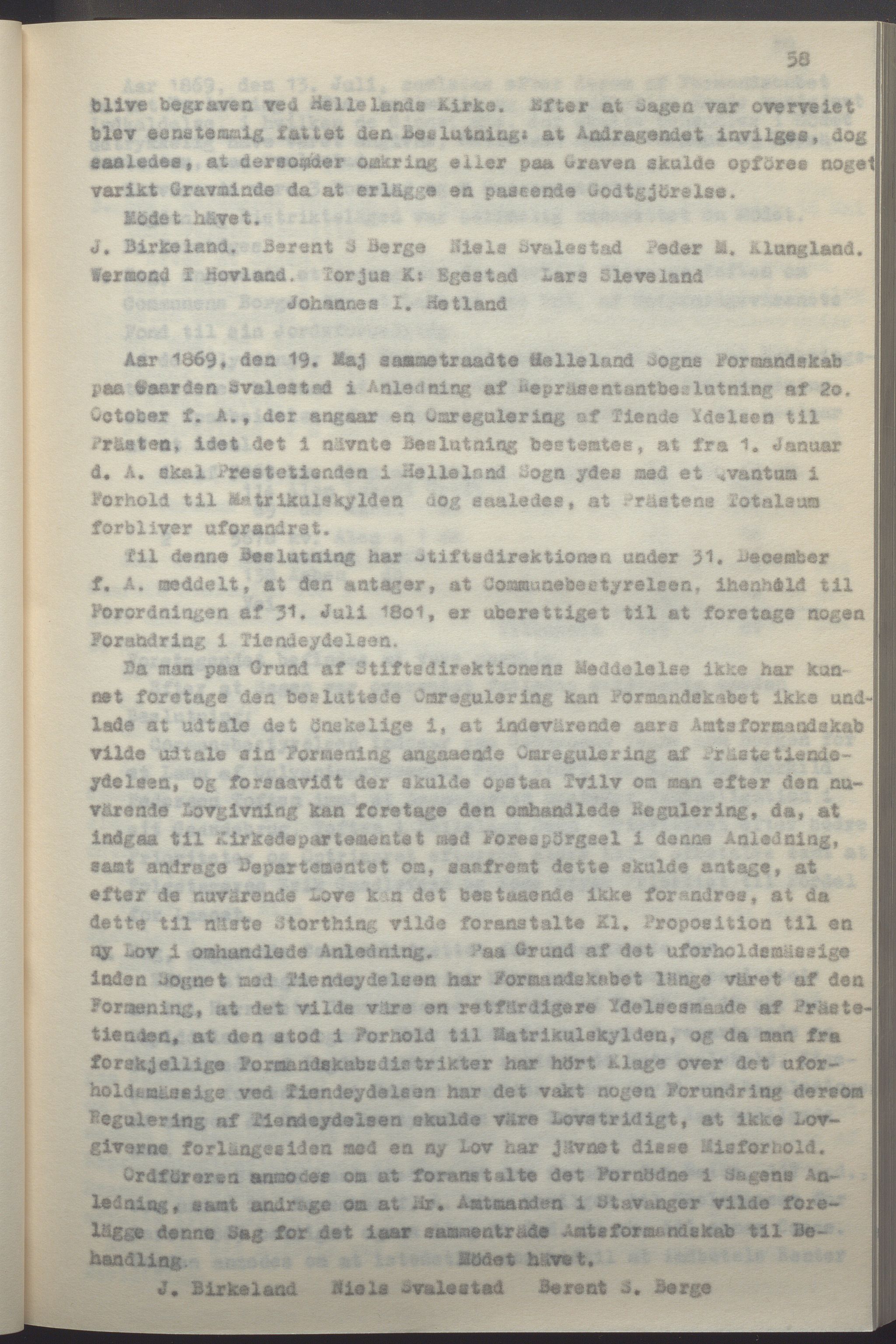 Helleland kommune - Formannskapet, IKAR/K-100479/A/Ab/L0002: Avskrift av møtebok, 1866-1887, p. 58