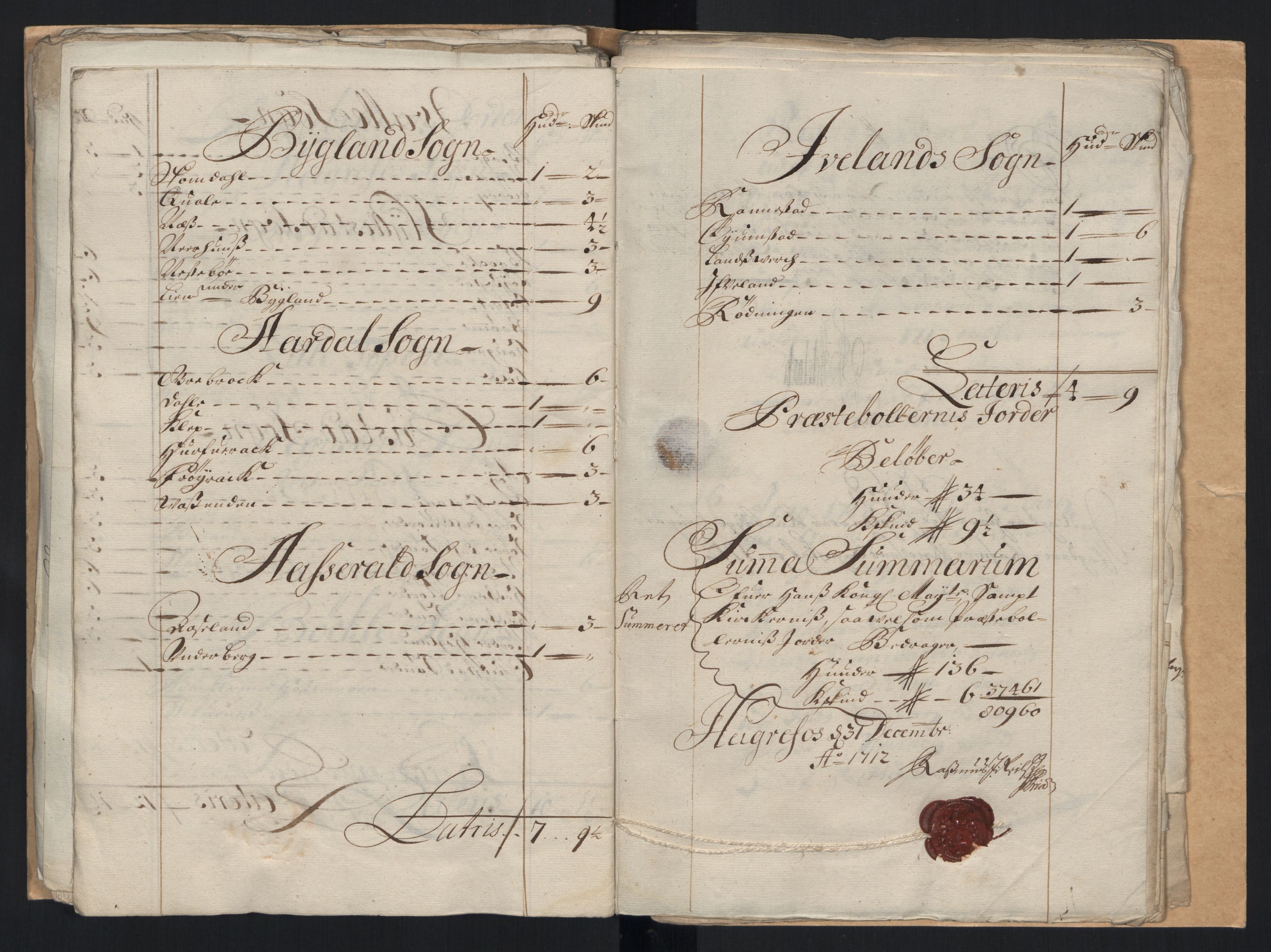 Rentekammeret inntil 1814, Reviderte regnskaper, Fogderegnskap, AV/RA-EA-4092/R40/L2450: Fogderegnskap Råbyggelag, 1712-1713, p. 191