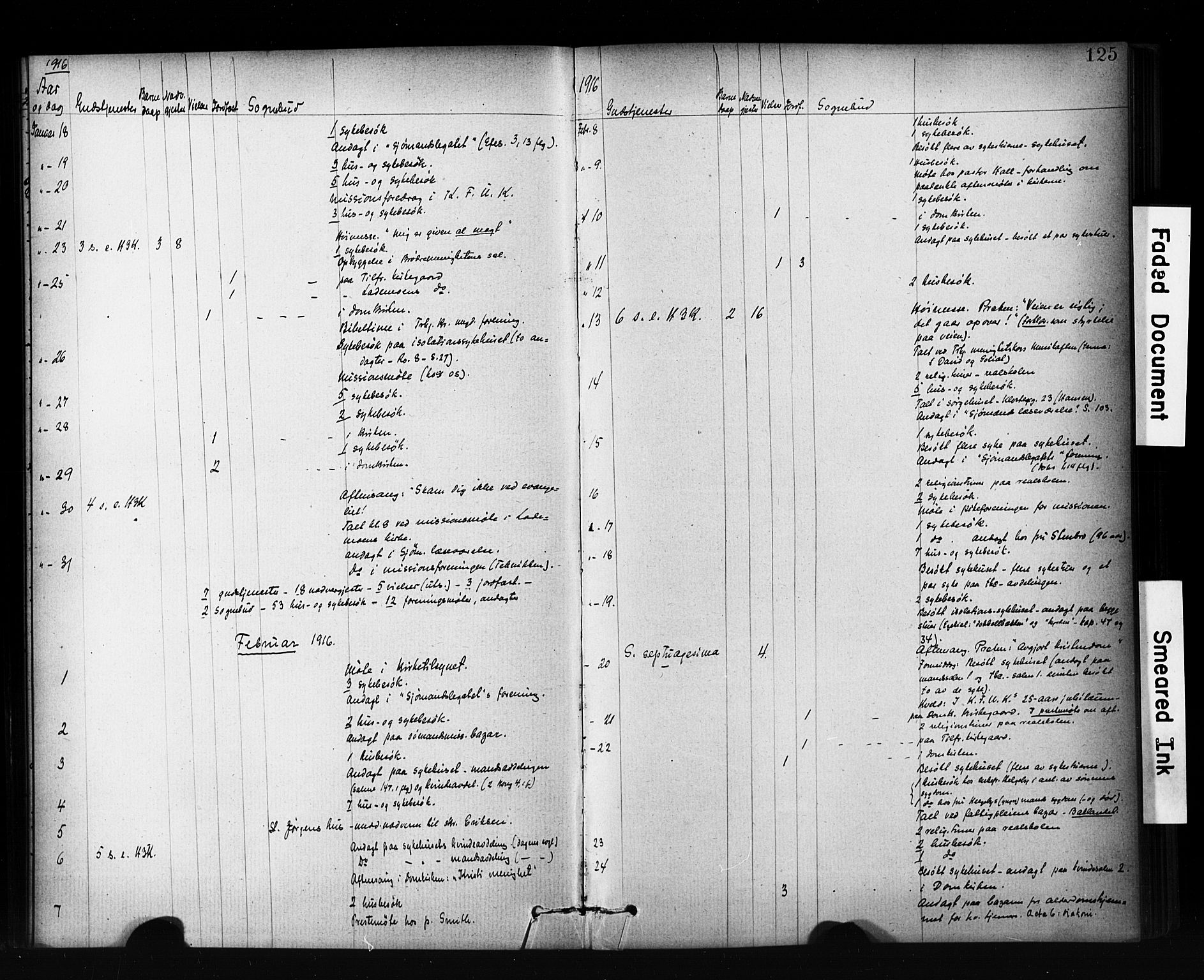 Ministerialprotokoller, klokkerbøker og fødselsregistre - Sør-Trøndelag, SAT/A-1456/601/L0071: Curate's parish register no. 601B04, 1882-1931, p. 125