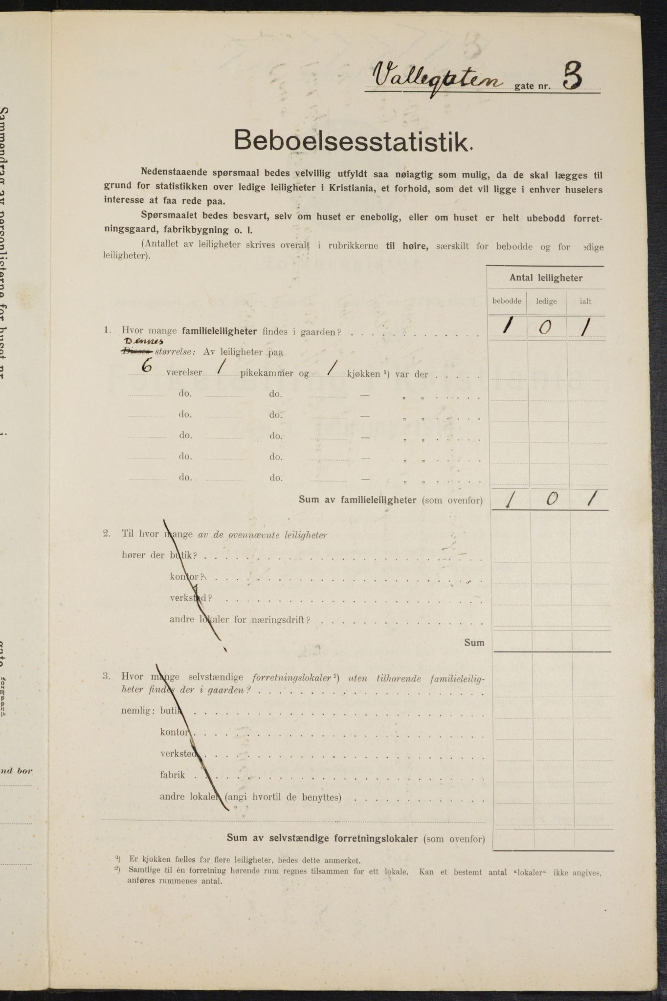 OBA, Municipal Census 1914 for Kristiania, 1914, p. 122921