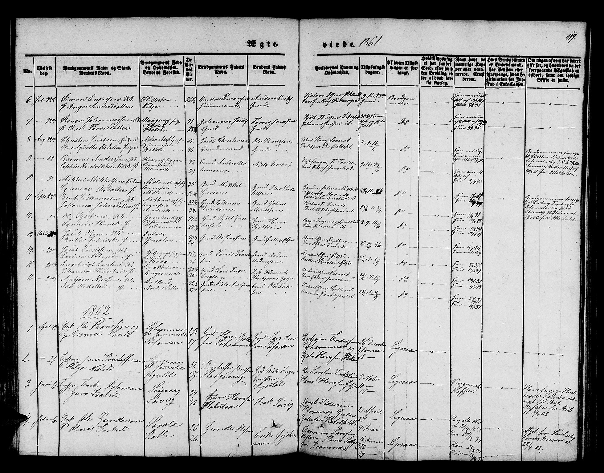 Finnås sokneprestembete, SAB/A-99925/H/Ha/Hab/Habb/L0001: Parish register (copy) no. B 1, 1851-1870, p. 117