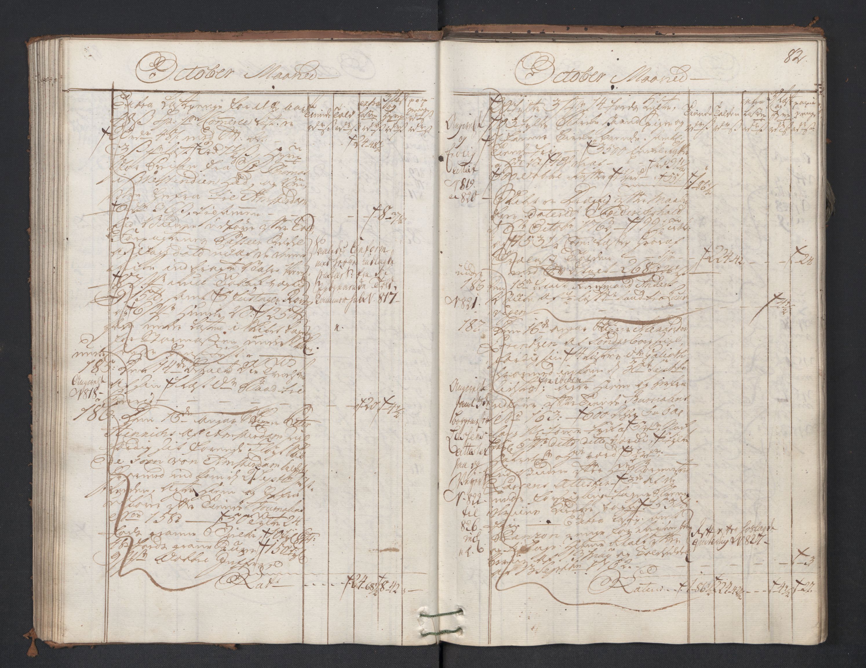 Generaltollkammeret, tollregnskaper, AV/RA-EA-5490/R01/L0047/0001: Tollregnskaper Fredrikshald / Utgående hovedtollbok, 1762, p. 81b-82a