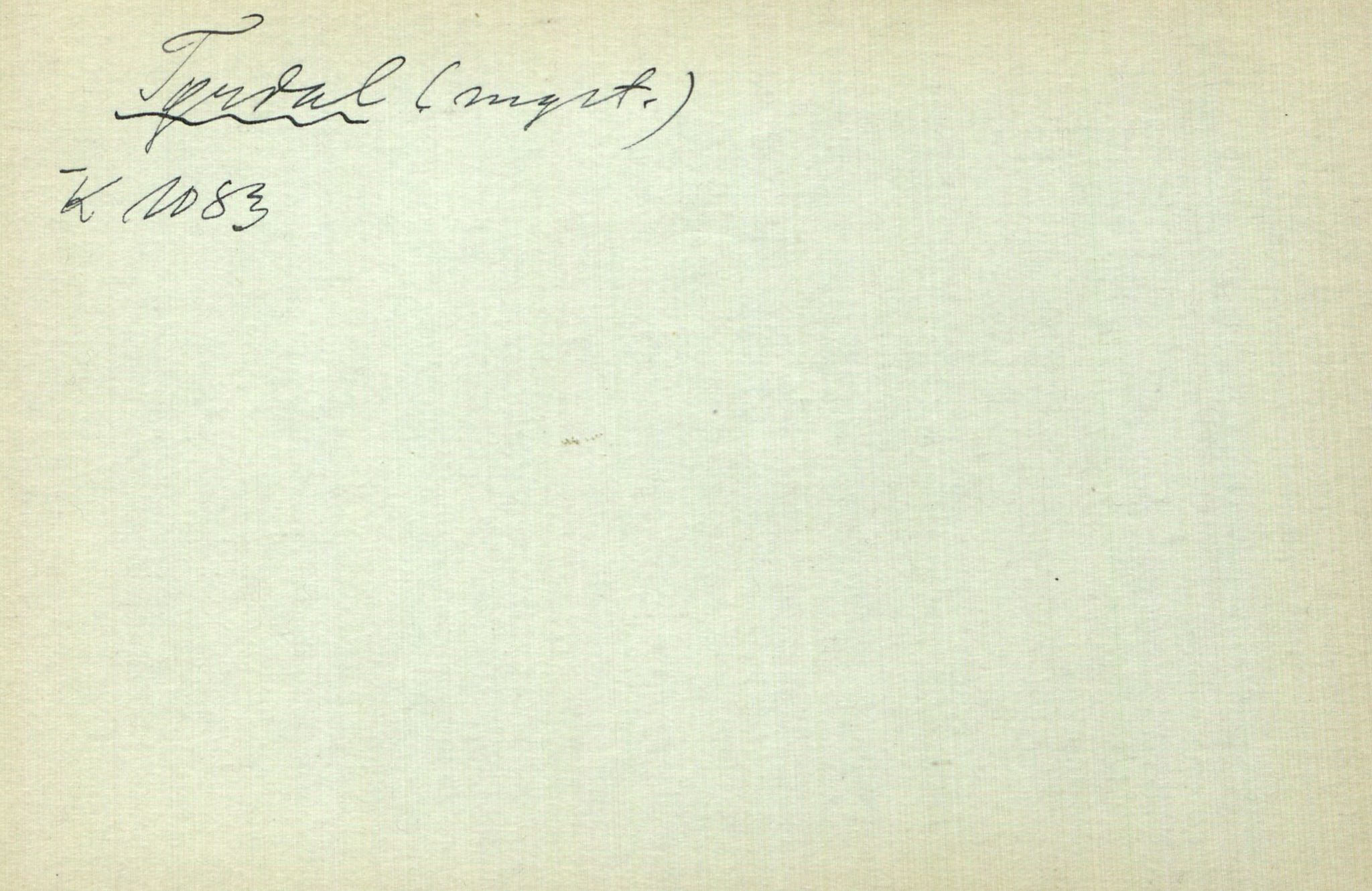 Rikard Berge, TEMU/TGM-A-1003/I/L0021: Personregister- T, 1910-1950