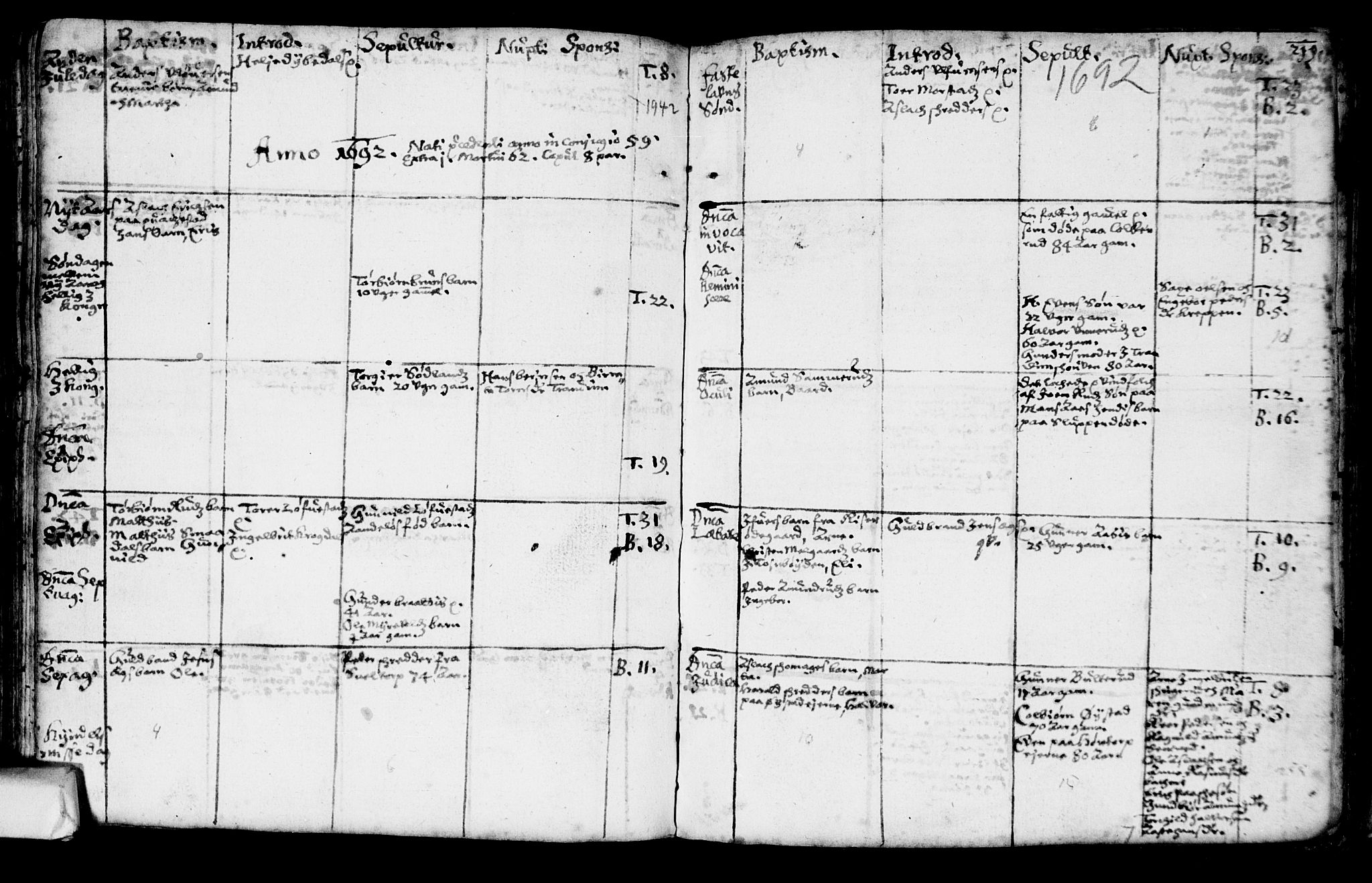 Trøgstad prestekontor Kirkebøker, SAO/A-10925/F/Fa/L0001: Parish register (official) no. I 1, 1645-1707, p. 219