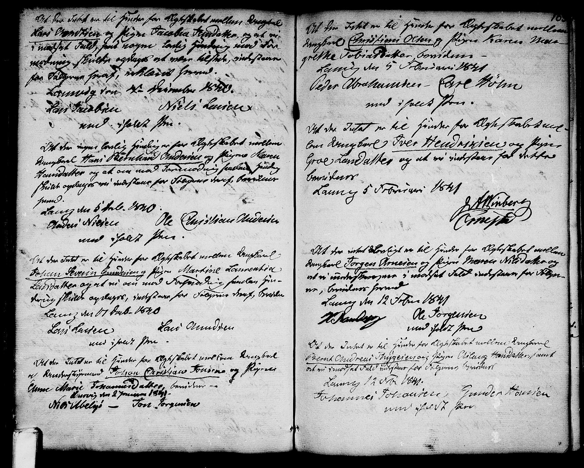 Larvik kirkebøker, SAKO/A-352/G/Ga/L0001: Parish register (copy) no. I 1, 1785-1807, p. 163