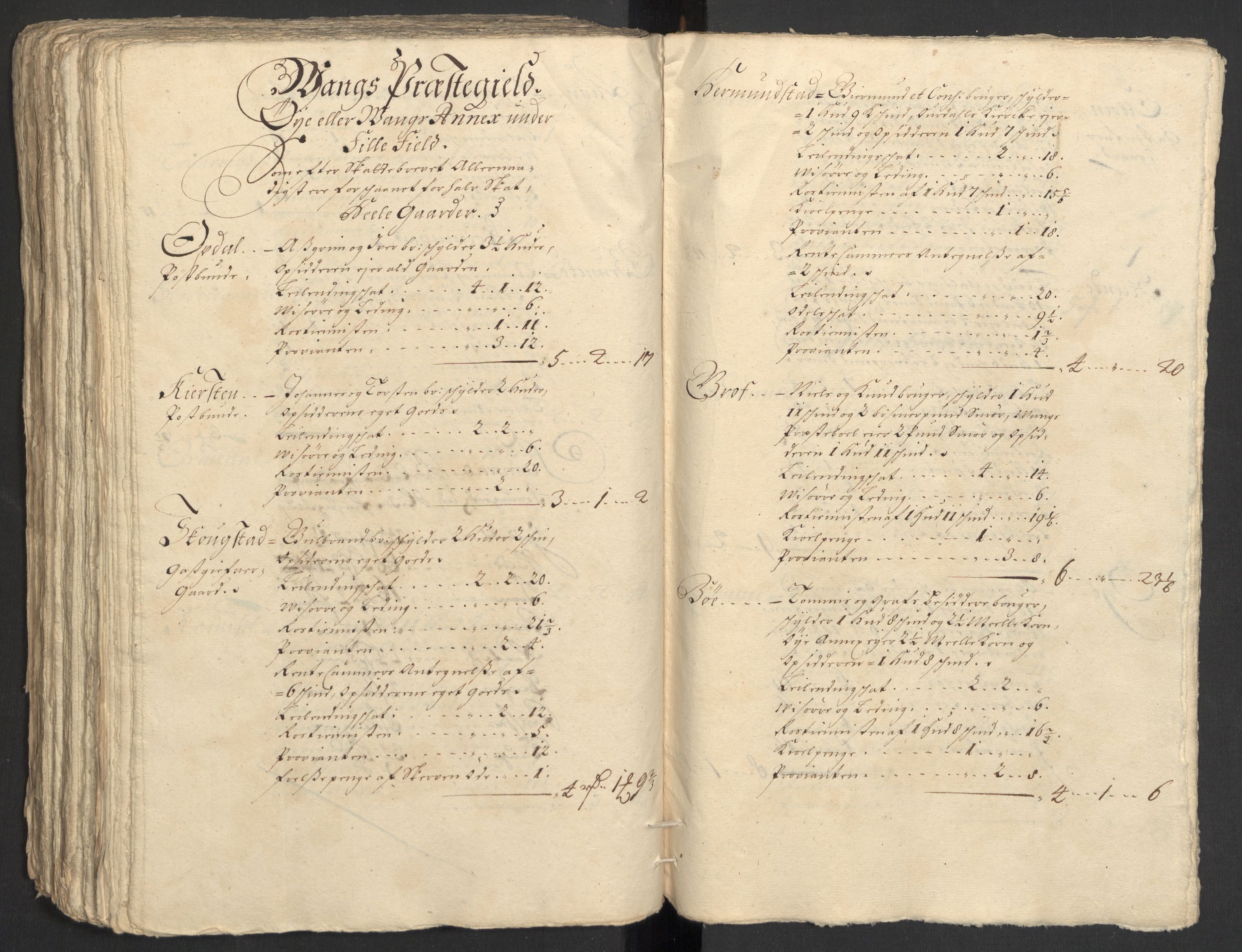 Rentekammeret inntil 1814, Reviderte regnskaper, Fogderegnskap, AV/RA-EA-4092/R18/L1306: Fogderegnskap Hadeland, Toten og Valdres, 1709, p. 265