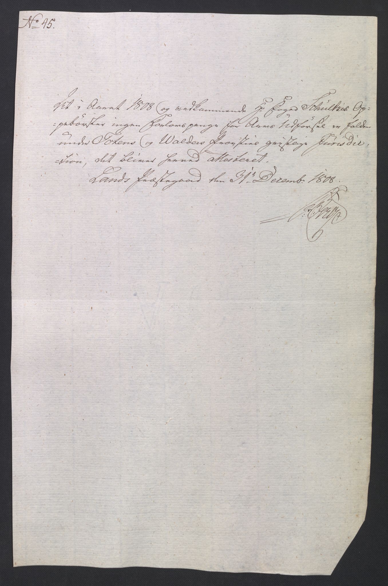 Rentekammeret inntil 1814, Reviderte regnskaper, Fogderegnskap, RA/EA-4092/R19/L1396: Fogderegnskap Toten, Hadeland og Vardal, 1808, p. 223