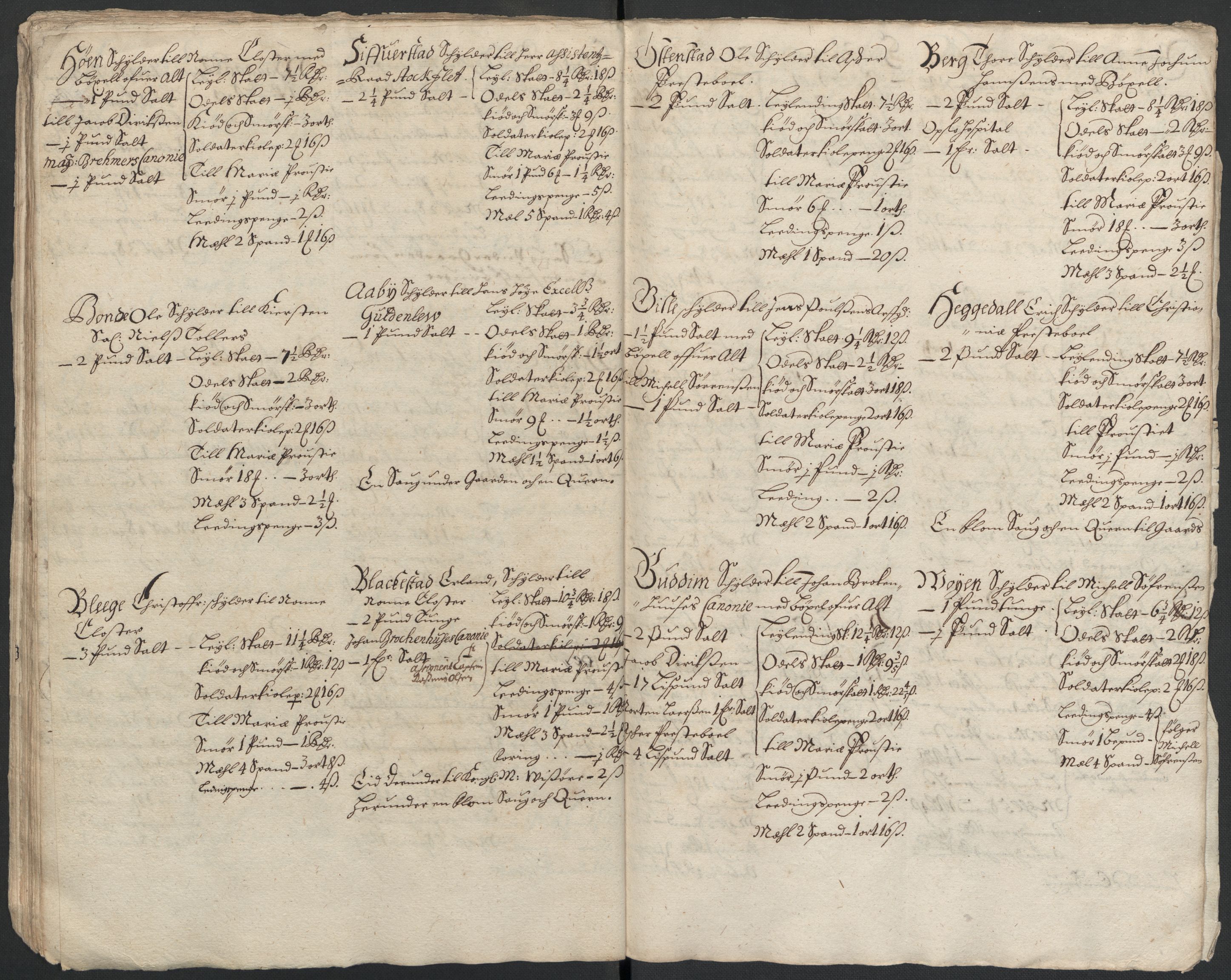 Rentekammeret inntil 1814, Reviderte regnskaper, Fogderegnskap, AV/RA-EA-4092/R08/L0420: Fogderegnskap Aker, 1682-1691, p. 148