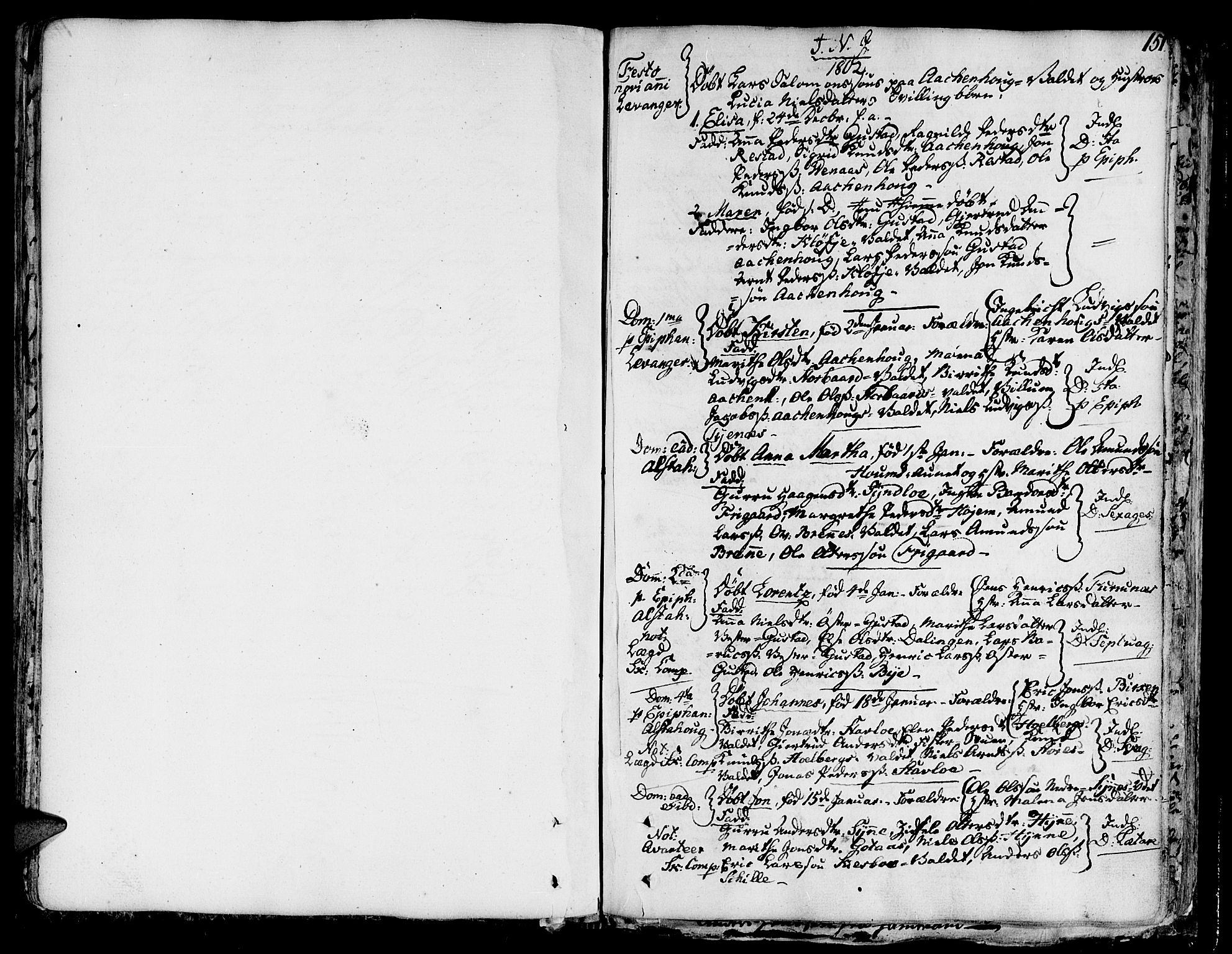 Ministerialprotokoller, klokkerbøker og fødselsregistre - Nord-Trøndelag, SAT/A-1458/717/L0142: Parish register (official) no. 717A02 /1, 1783-1809, p. 151
