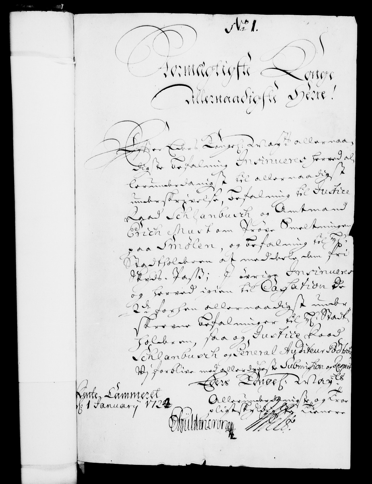 Rentekammeret, Kammerkanselliet, RA/EA-3111/G/Gf/Gfa/L0007: Norsk relasjons- og resolusjonsprotokoll (merket RK 52.7), 1724, p. 98