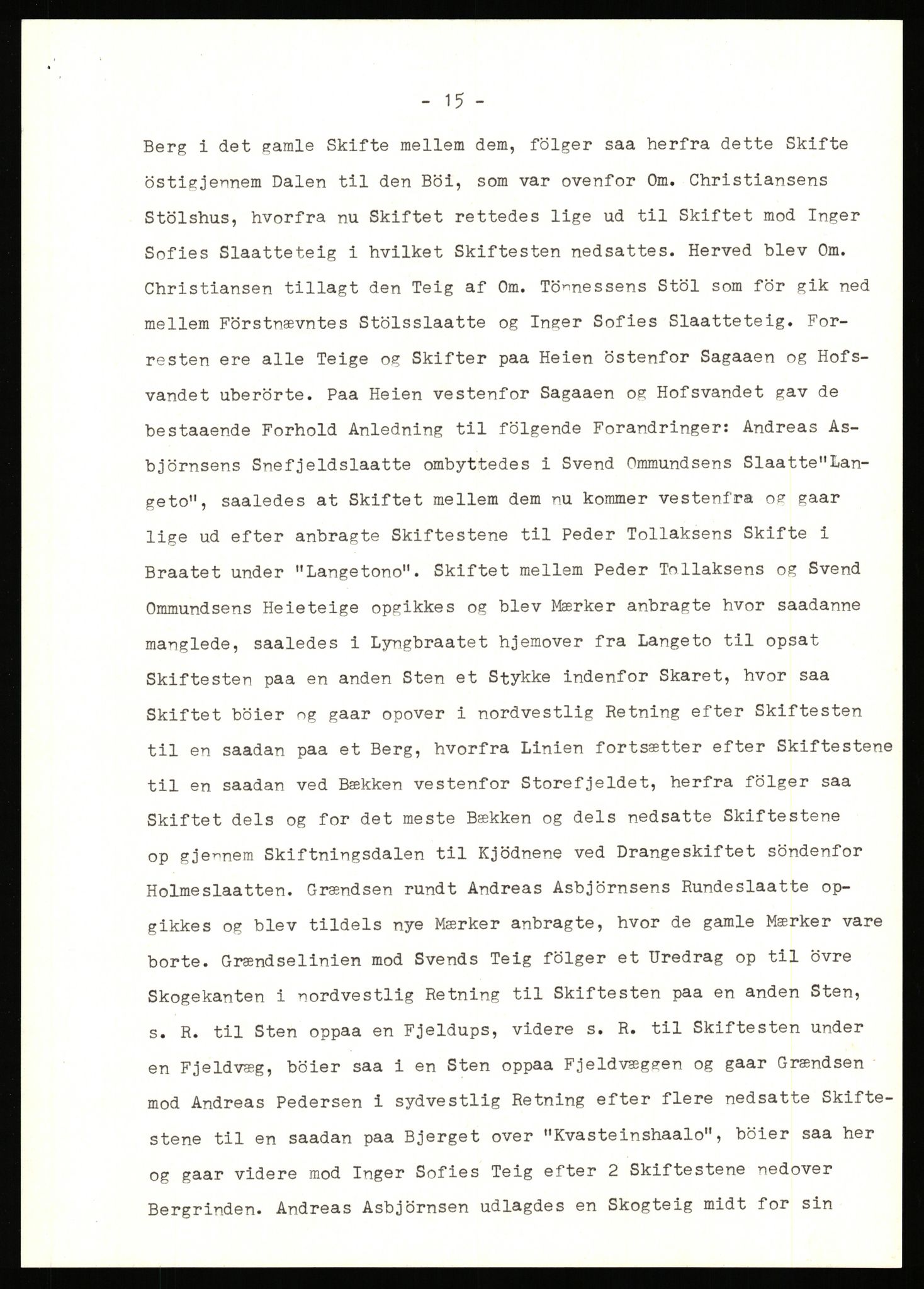 Statsarkivet i Stavanger, AV/SAST-A-101971/03/Y/Yj/L0039: Avskrifter sortert etter gårdsnavn: Holte i Strand - Hovland i Ørsdalen, 1750-1930, p. 643