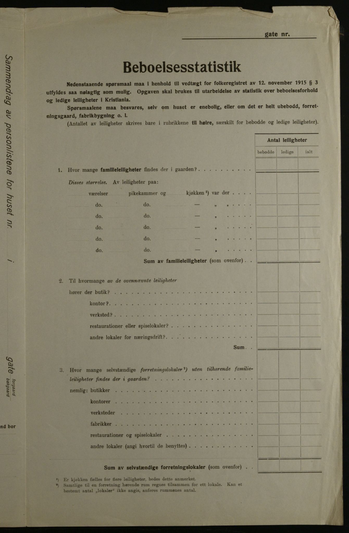 OBA, Municipal Census 1923 for Kristiania, 1923, p. 133661