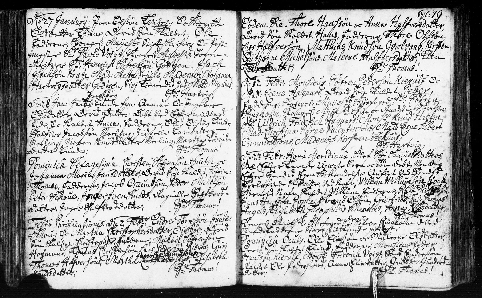 Domkirken sokneprestkontor, AV/SAST-A-101812/001/30/30BB/L0002: Parish register (copy) no. B 2, 1714-1733, p. 79