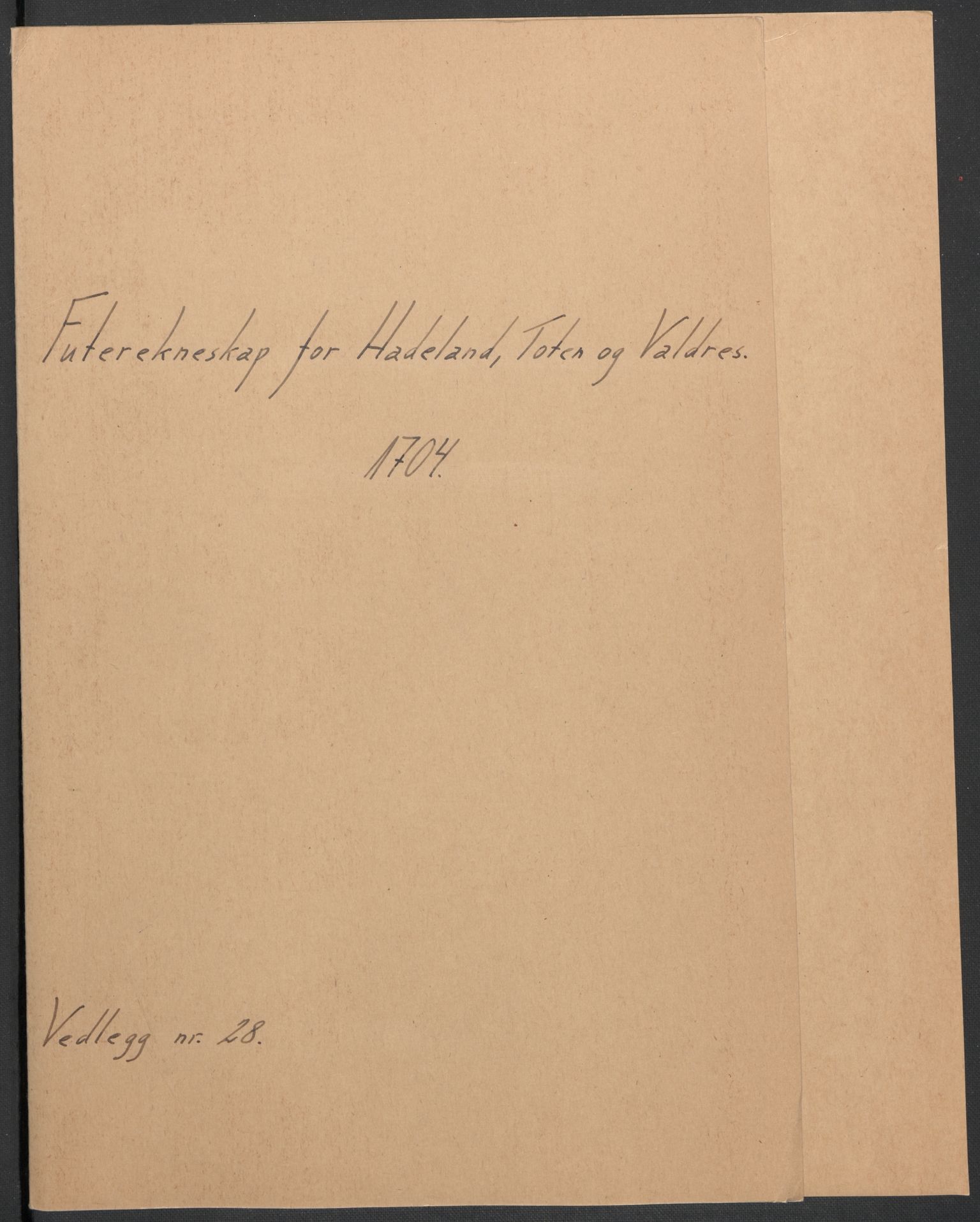 Rentekammeret inntil 1814, Reviderte regnskaper, Fogderegnskap, RA/EA-4092/R18/L1302: Fogderegnskap Hadeland, Toten og Valdres, 1704, p. 115