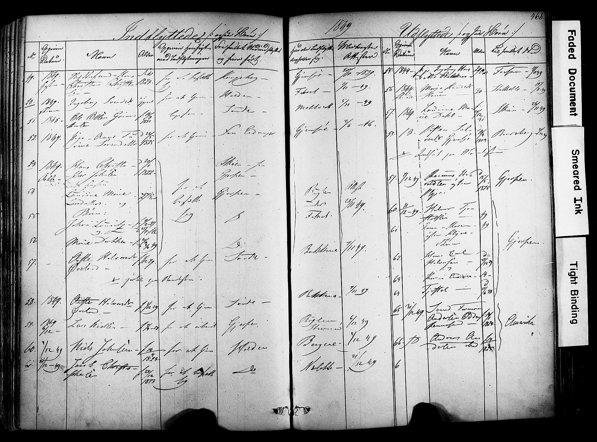 Solum kirkebøker, SAKO/A-306/F/Fa/L0006: Parish register (official) no. I 6, 1844-1855, p. 468
