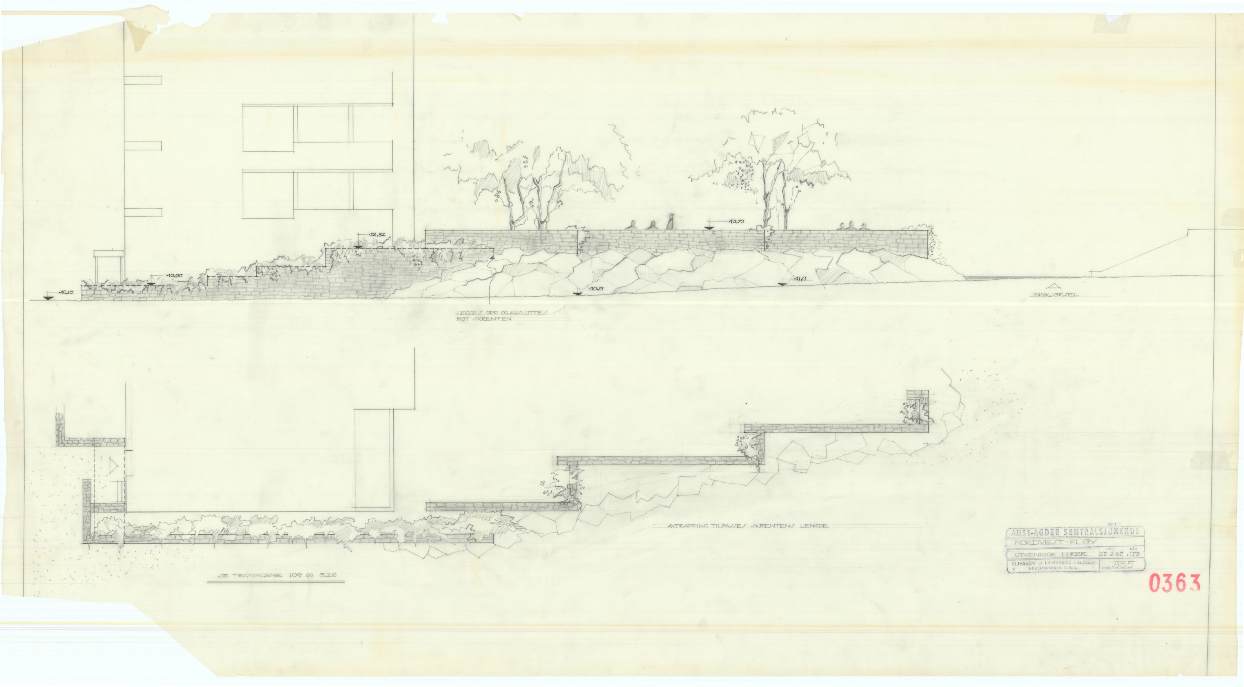 Eliassen og Lambertz-Nilssen Arkitekter, AAKS/PA-2983/T/T01/L0003: Tegningskogger 0363, 1960-1966, p. 20